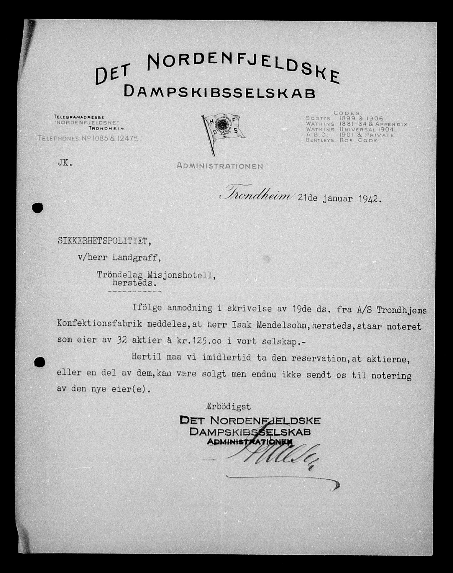 Justisdepartementet, Tilbakeføringskontoret for inndratte formuer, AV/RA-S-1564/H/Hc/Hca/L0909: --, 1945-1947, p. 13