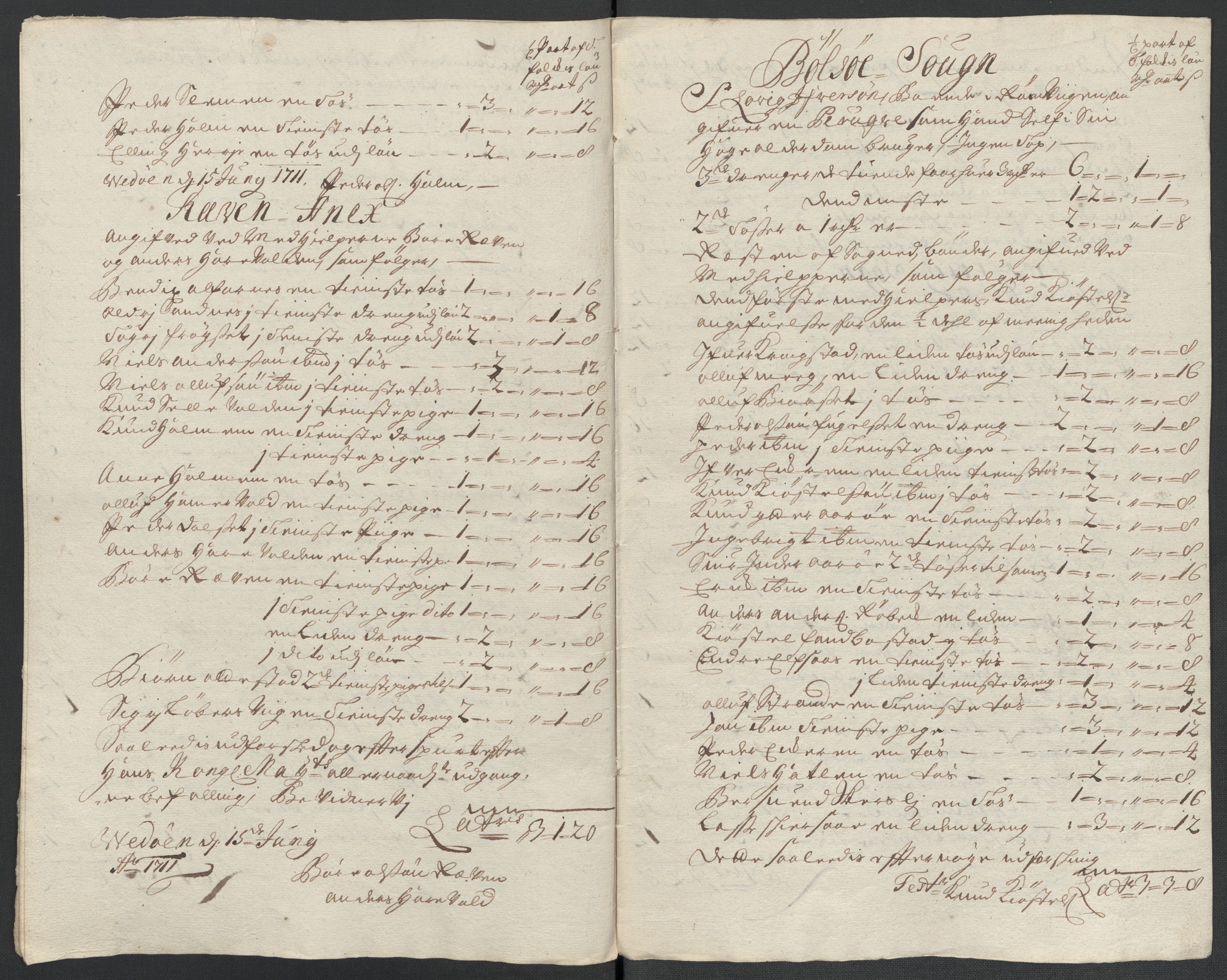 Rentekammeret inntil 1814, Reviderte regnskaper, Fogderegnskap, AV/RA-EA-4092/R55/L3660: Fogderegnskap Romsdal, 1711, p. 167