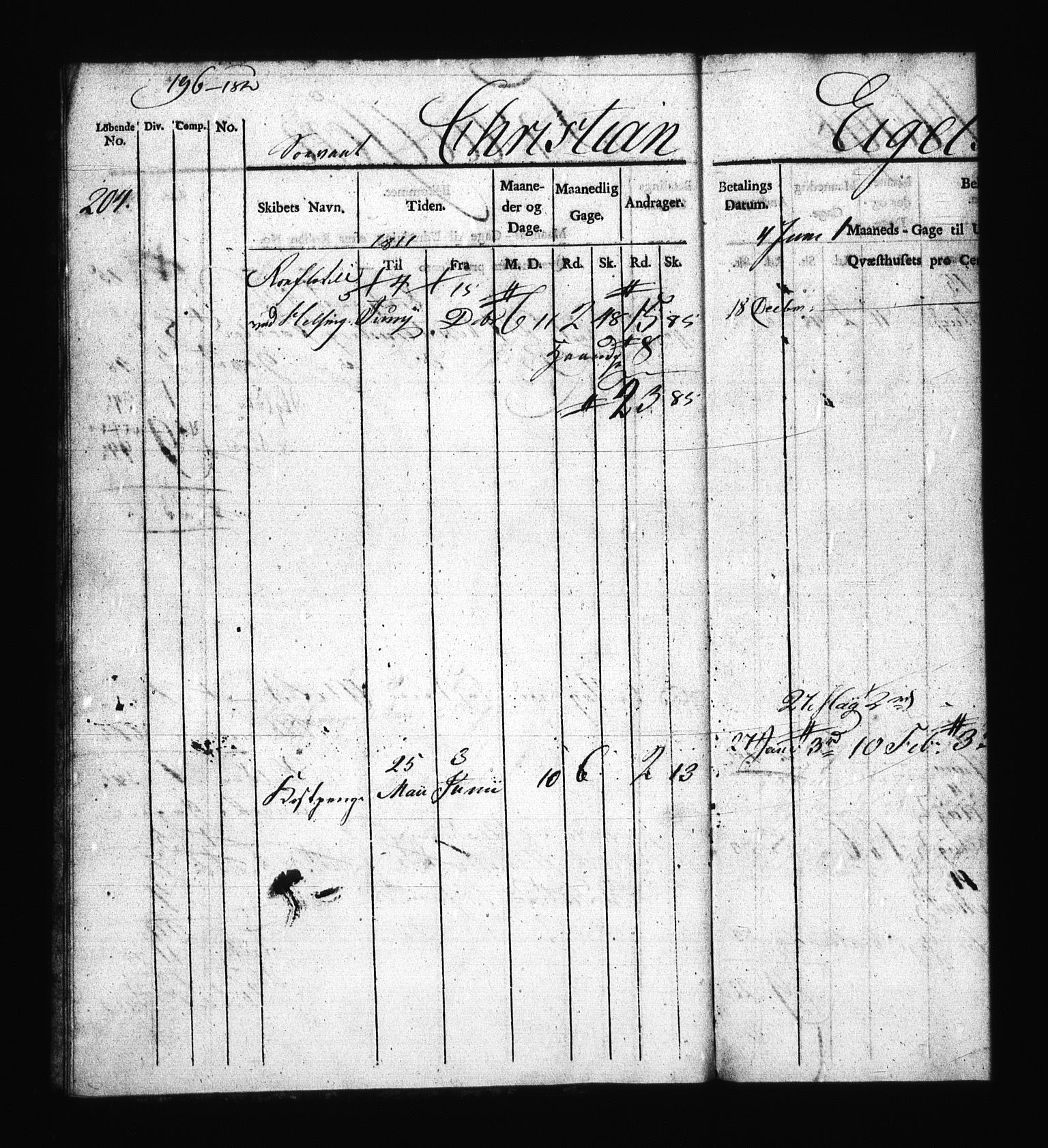 Sjøetaten, AV/RA-EA-3110/F/L0298: Stavanger distrikt, bind 3, 1811