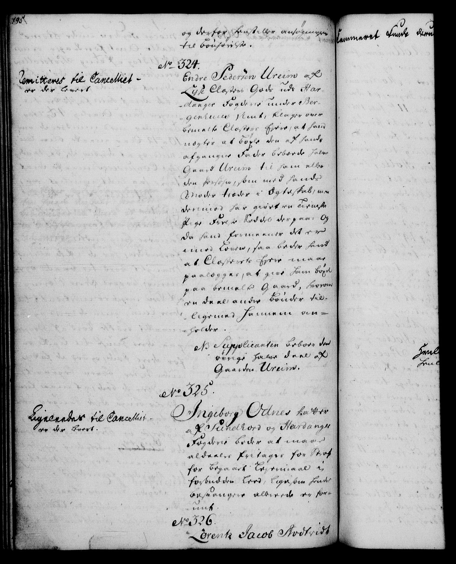 Rentekammeret, Kammerkanselliet, AV/RA-EA-3111/G/Gh/Gha/L0035: Norsk ekstraktmemorialprotokoll (merket RK 53.80), 1759-1771, p. 195