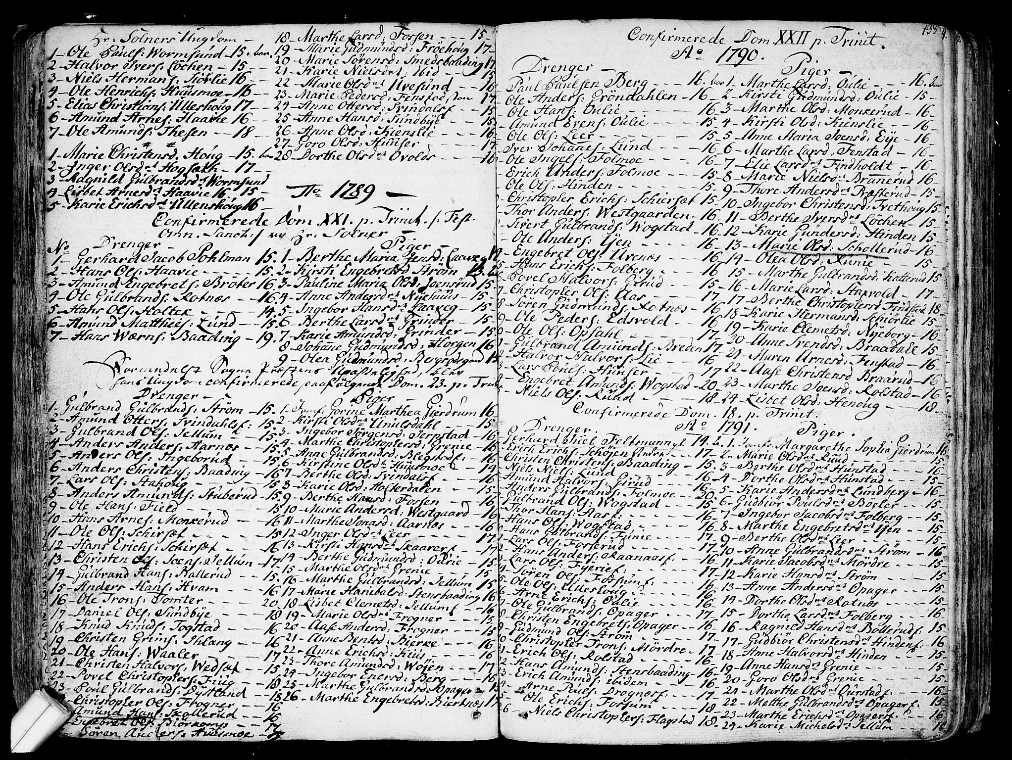 Nes prestekontor Kirkebøker, AV/SAO-A-10410/F/Fa/L0004: Parish register (official) no. I 4, 1781-1816, p. 133