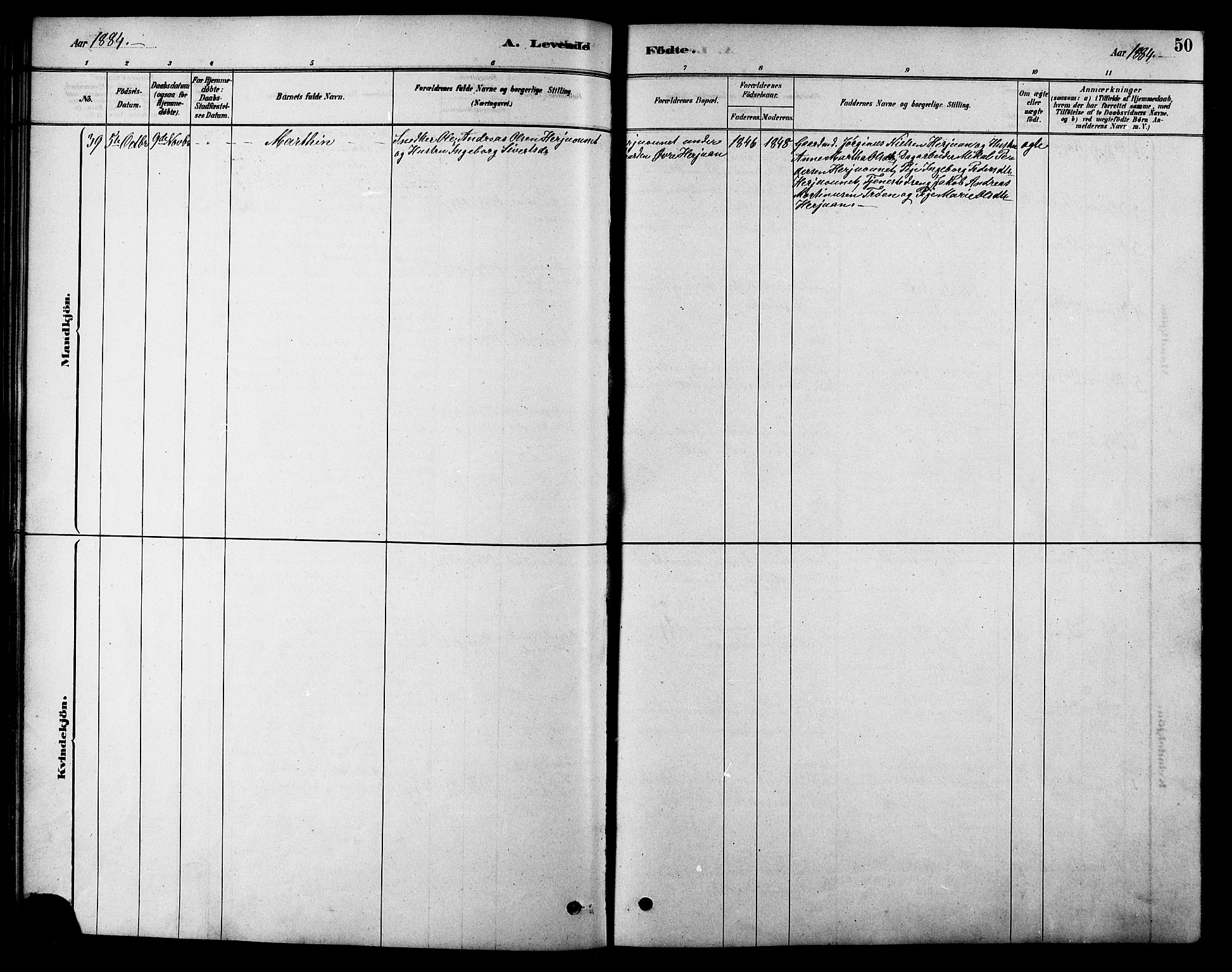Ministerialprotokoller, klokkerbøker og fødselsregistre - Sør-Trøndelag, SAT/A-1456/616/L0423: Parish register (copy) no. 616C06, 1878-1903, p. 50
