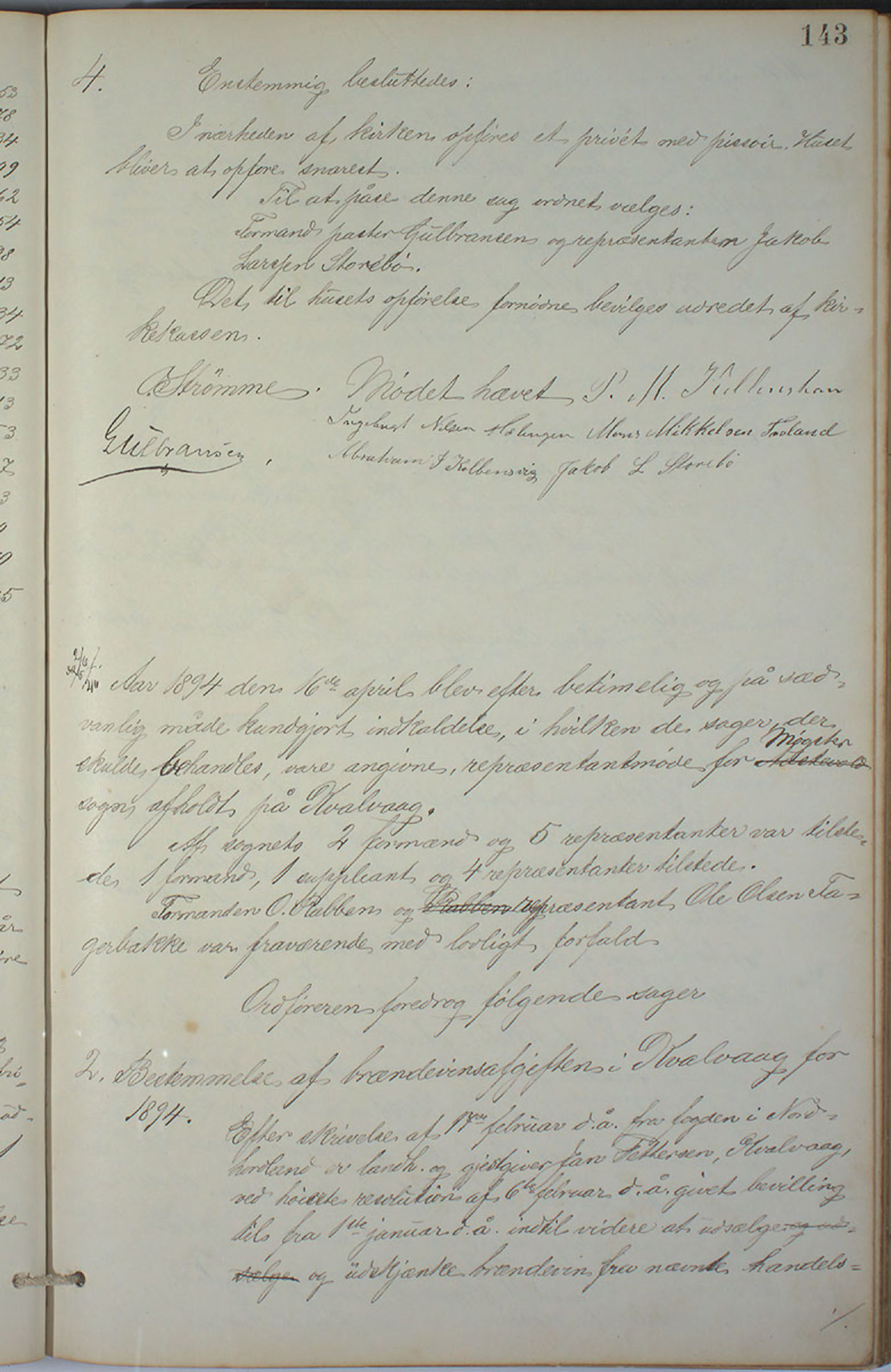 Austevoll kommune. Formannskapet, IKAH/1244-021/A/Aa/L0001: Forhandlingsprotokoll for heradstyret, 1886-1900, p. 286