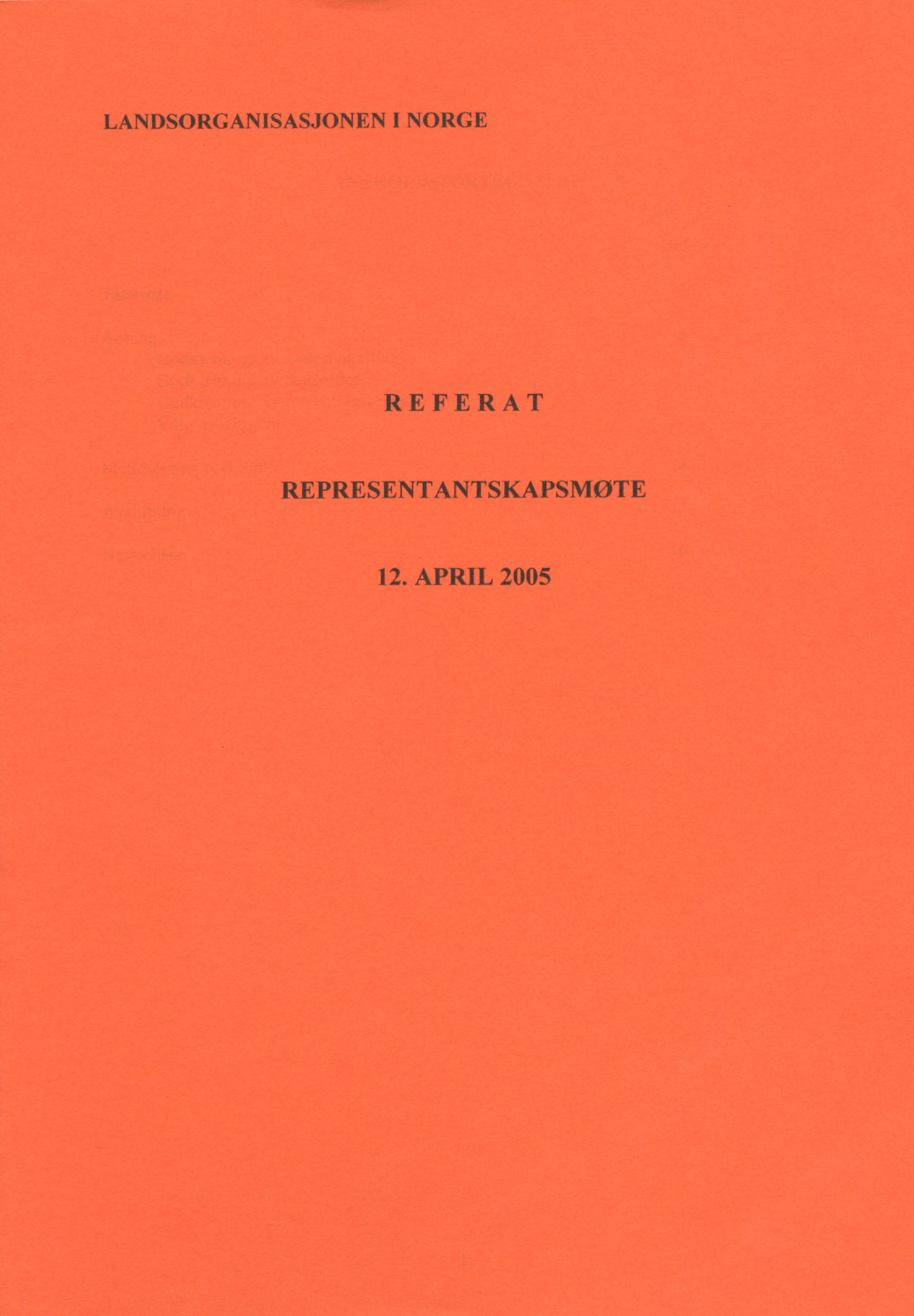 Landsorganisasjonen i Norge, AAB/ARK-1579, 1993-2008, p. 799