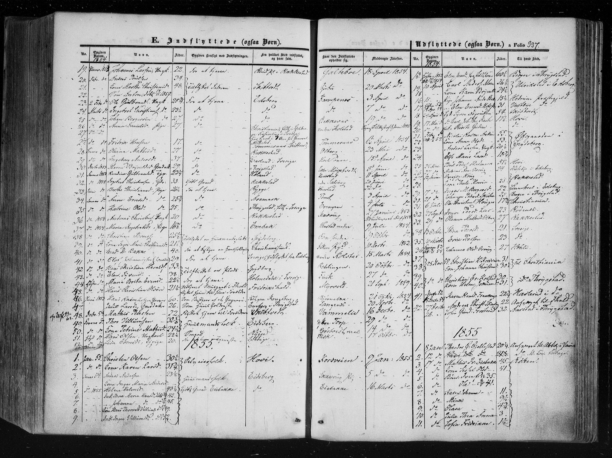 Askim prestekontor Kirkebøker, SAO/A-10900/F/Fa/L0005: Parish register (official) no. 5, 1847-1879, p. 337