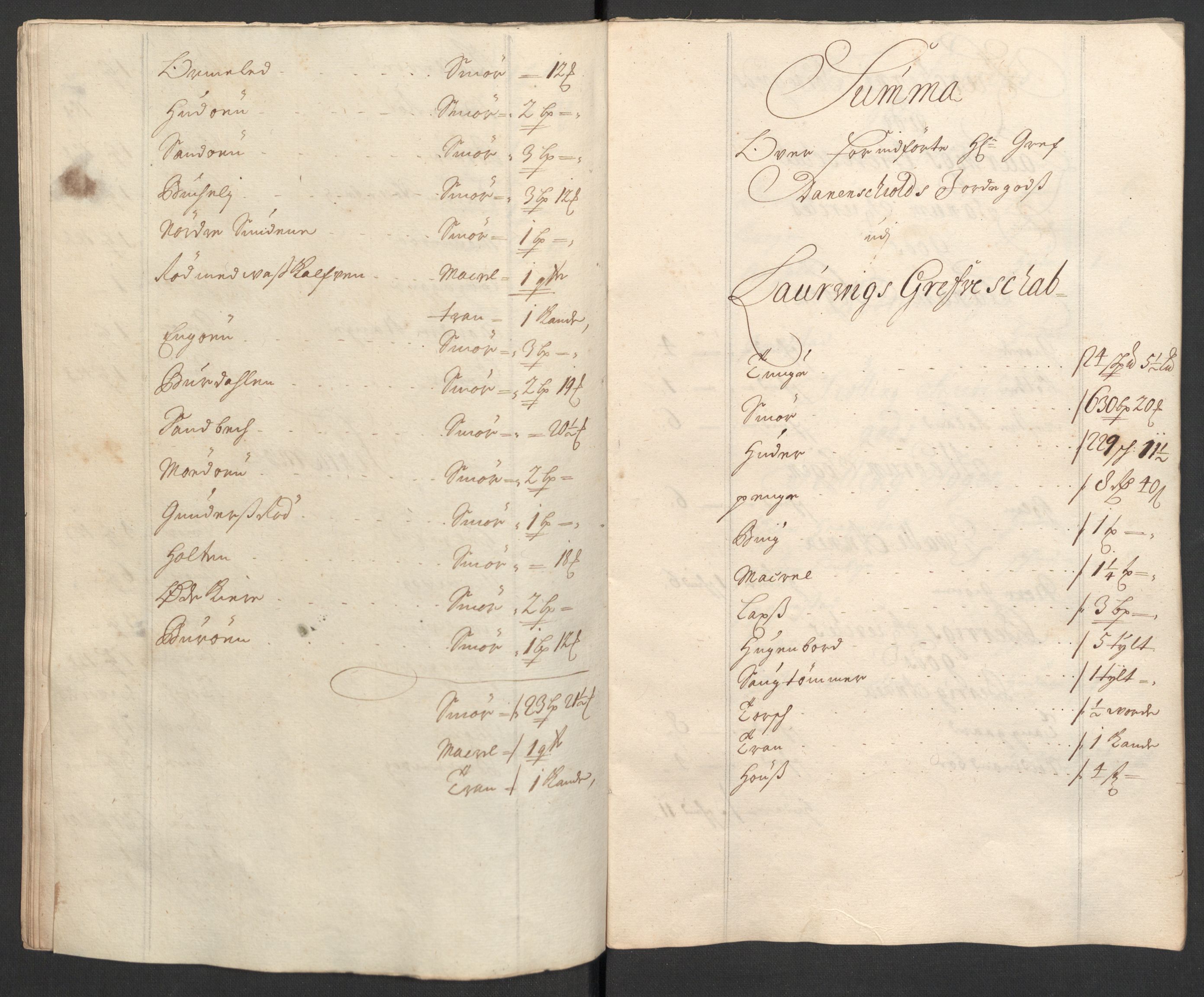 Rentekammeret inntil 1814, Reviderte regnskaper, Fogderegnskap, AV/RA-EA-4092/R33/L1978: Fogderegnskap Larvik grevskap, 1704-1705, p. 174