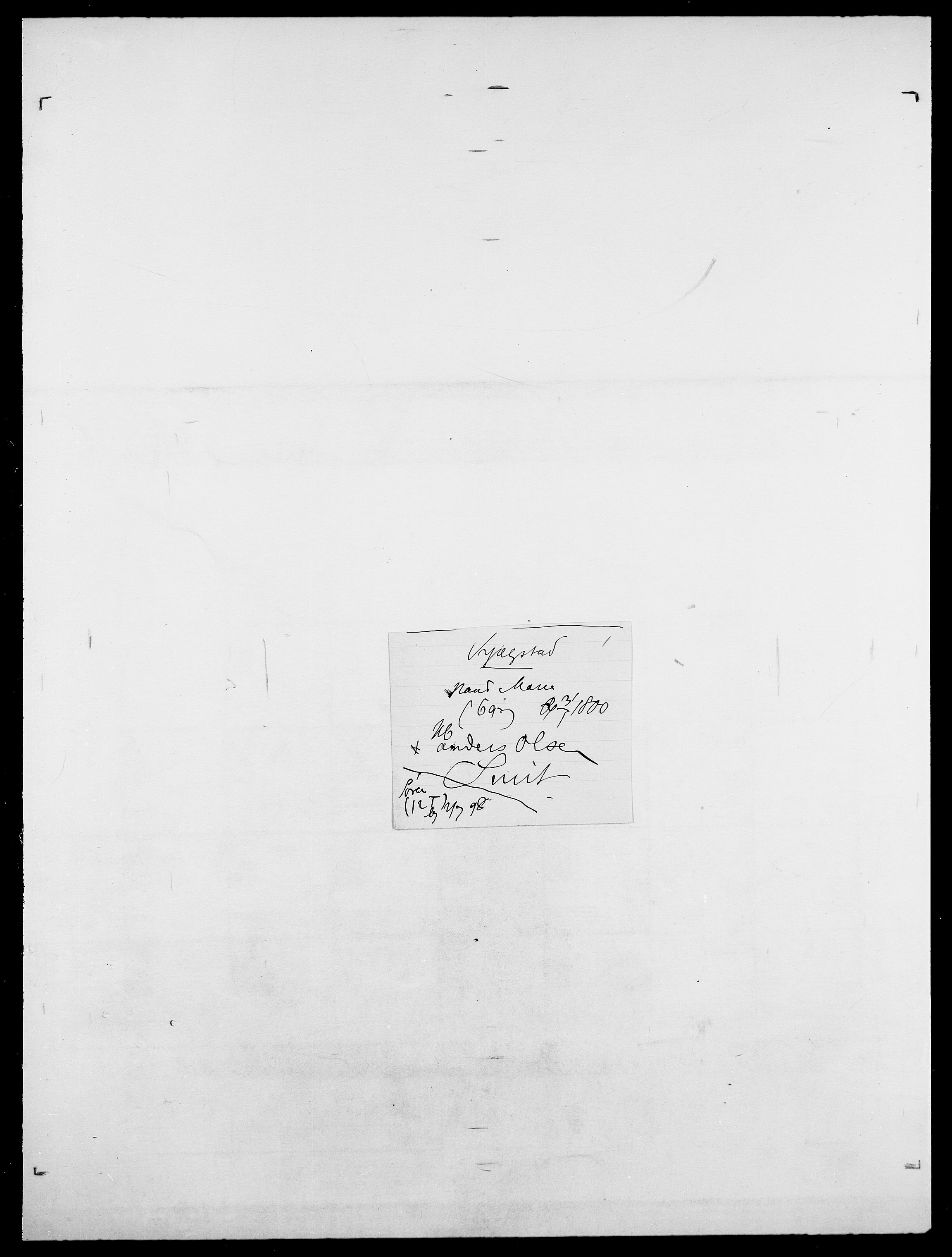 Delgobe, Charles Antoine - samling, SAO/PAO-0038/D/Da/L0020: Irgens - Kjøsterud, p. 816