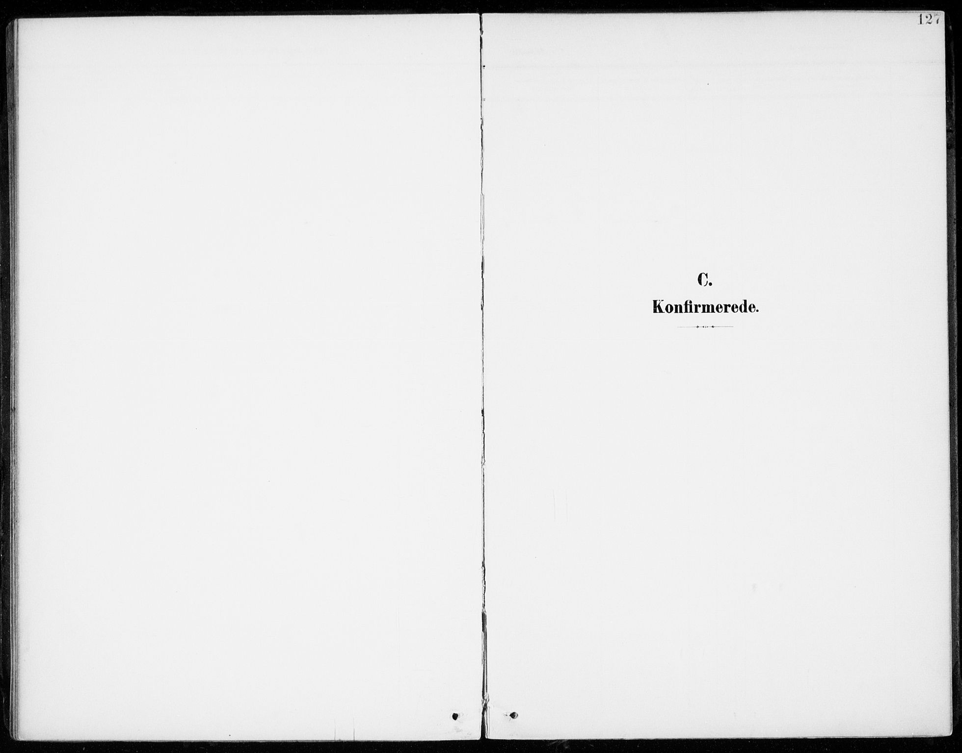 Lenvik sokneprestembete, SATØ/S-1310/H/Ha/Haa/L0014kirke: Parish register (official) no. 14, 1899-1909, p. 127