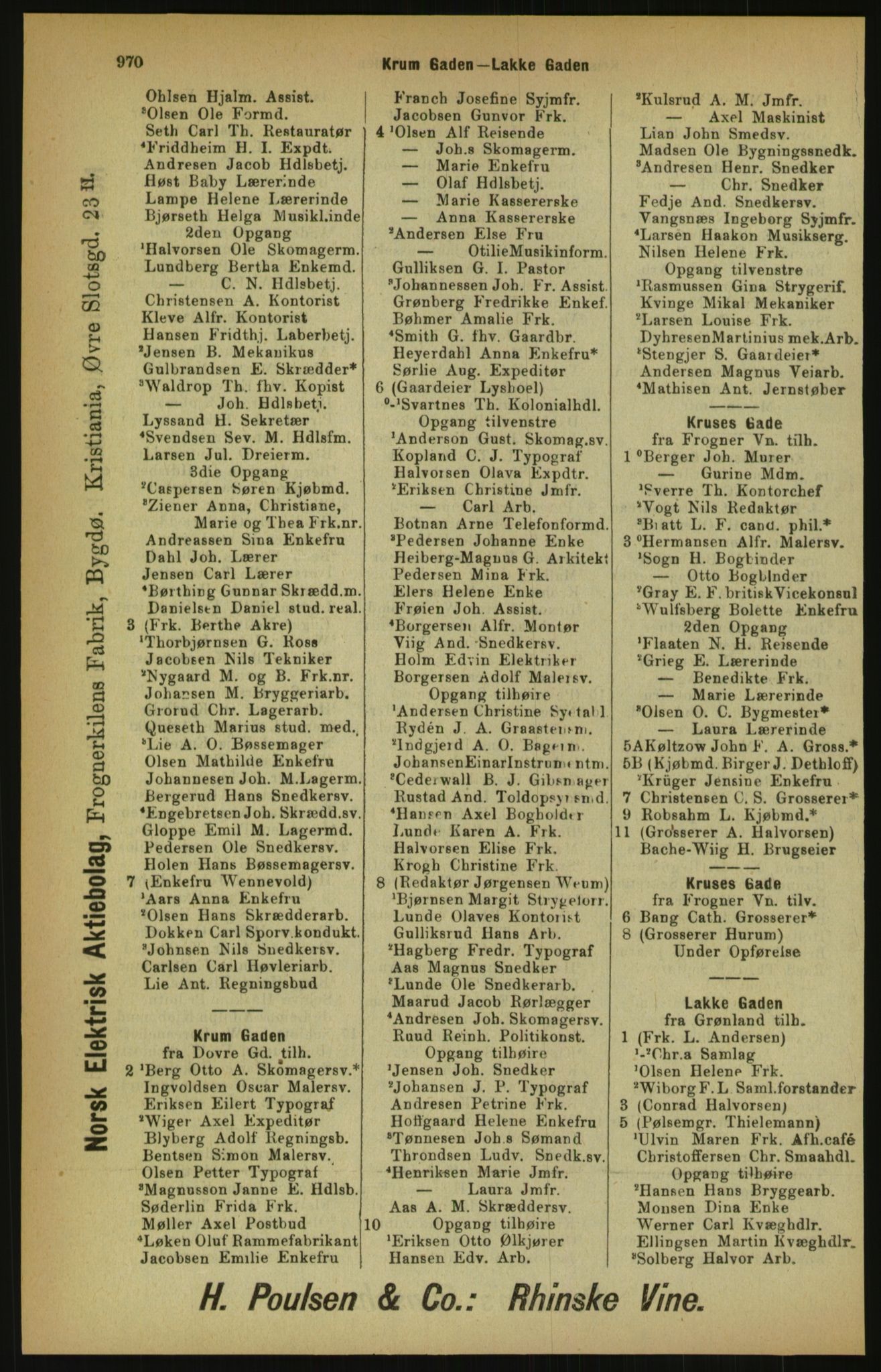 Kristiania/Oslo adressebok, PUBL/-, 1900, p. 970