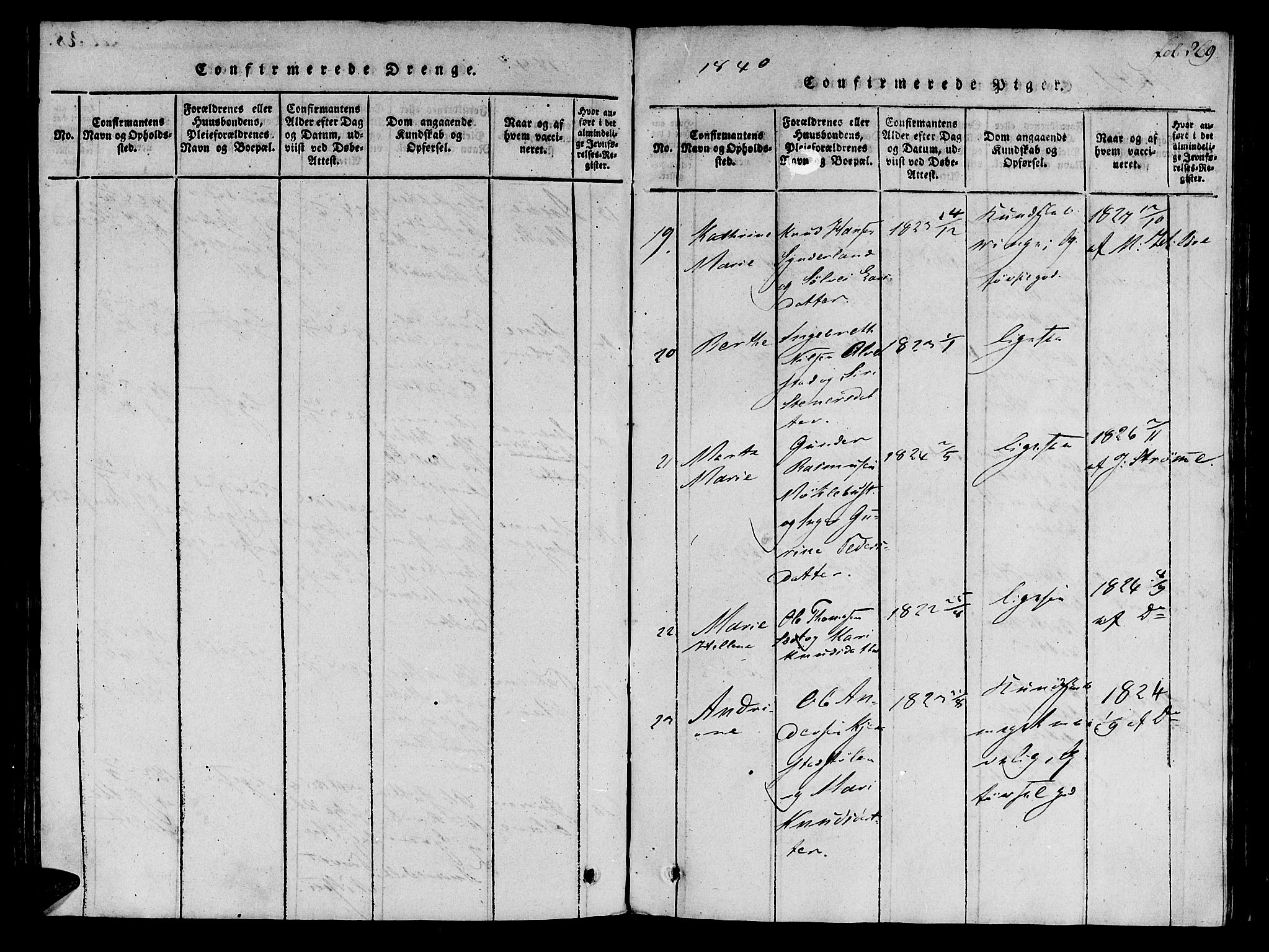 Ministerialprotokoller, klokkerbøker og fødselsregistre - Møre og Romsdal, SAT/A-1454/536/L0495: Parish register (official) no. 536A04, 1818-1847, p. 269