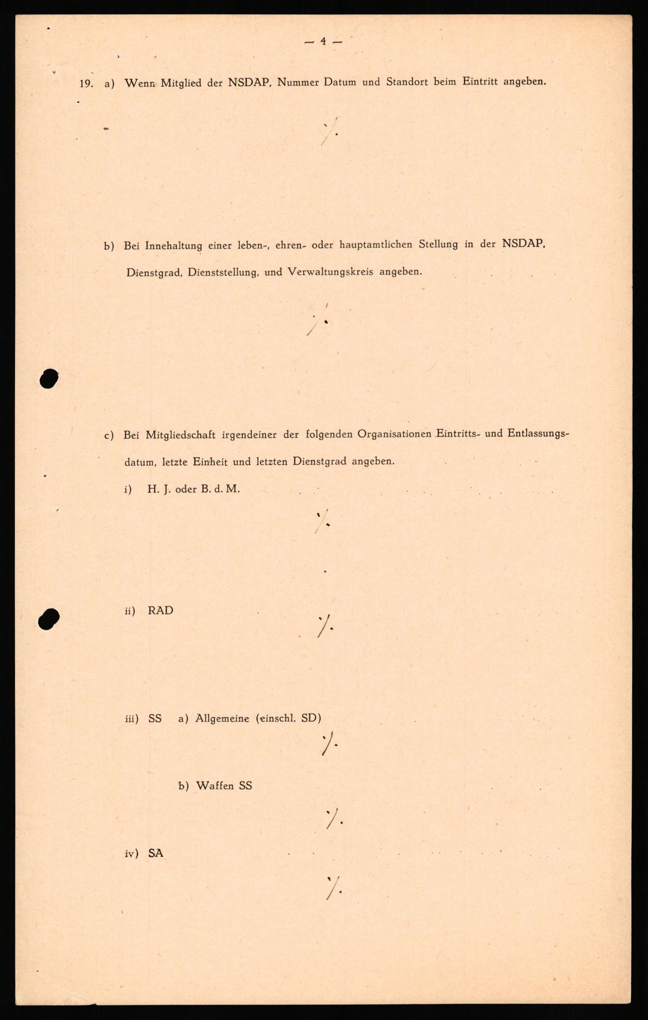 Forsvaret, Forsvarets overkommando II, AV/RA-RAFA-3915/D/Db/L0037: CI Questionaires. Tyske okkupasjonsstyrker i Norge. Tyskere., 1945-1946, p. 529