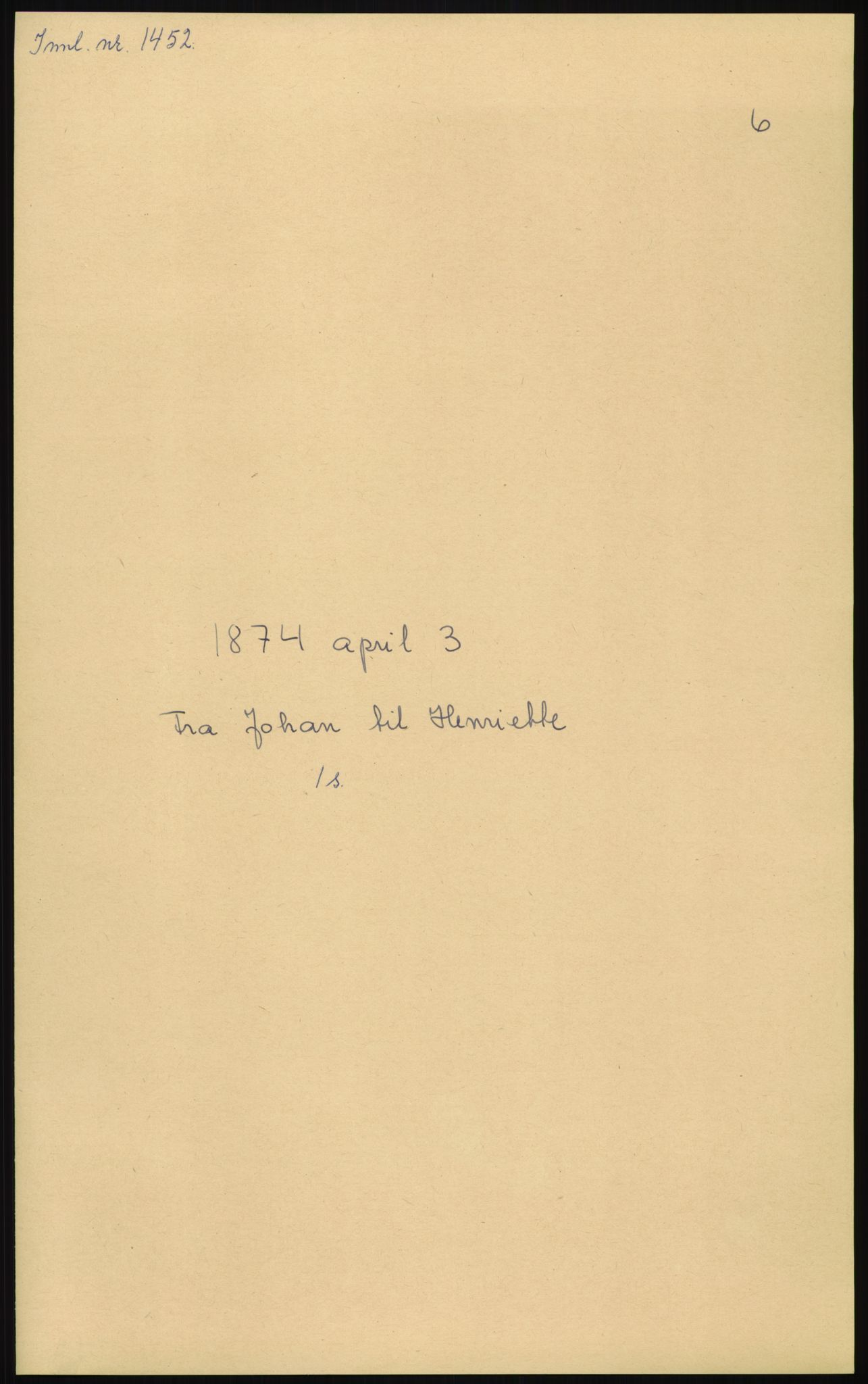 Samlinger til kildeutgivelse, Amerikabrevene, AV/RA-EA-4057/F/L0008: Innlån fra Hedmark: Gamkind - Semmingsen, 1838-1914, p. 133