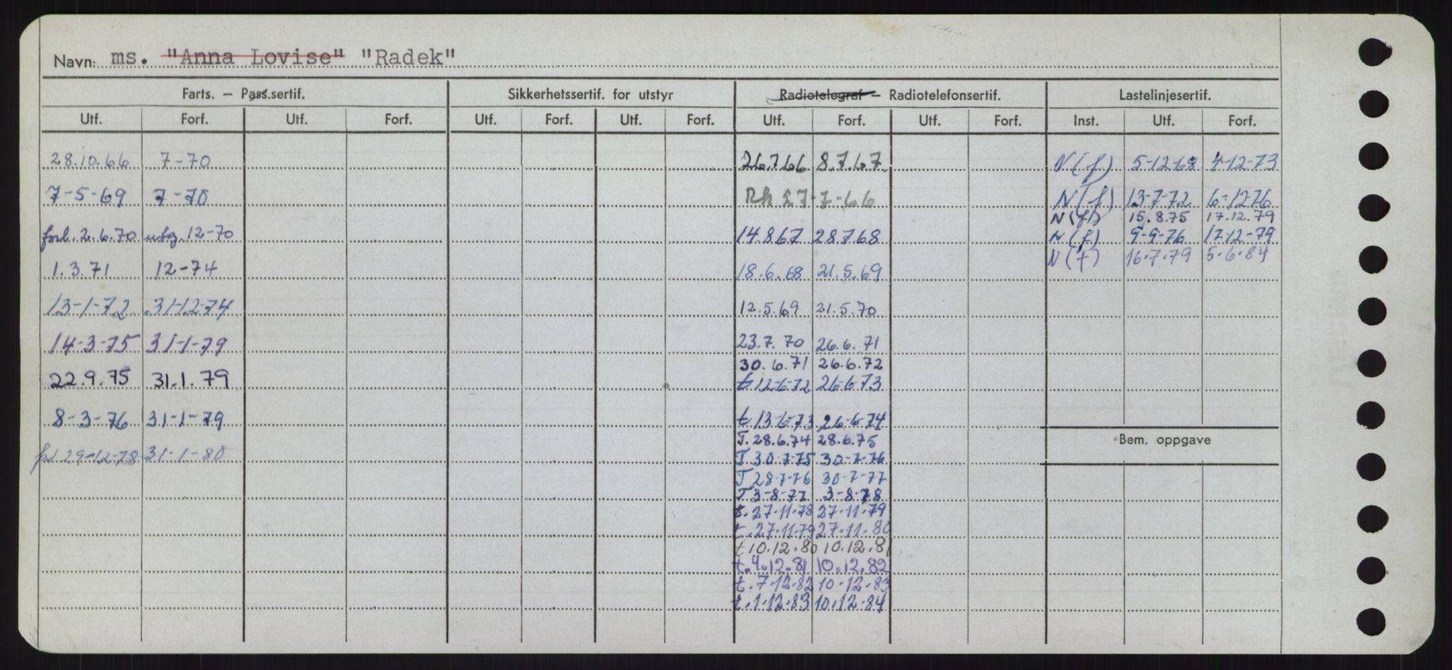 Sjøfartsdirektoratet med forløpere, Skipsmålingen, RA/S-1627/H/Hd/L0030: Fartøy, Q-Riv, p. 38