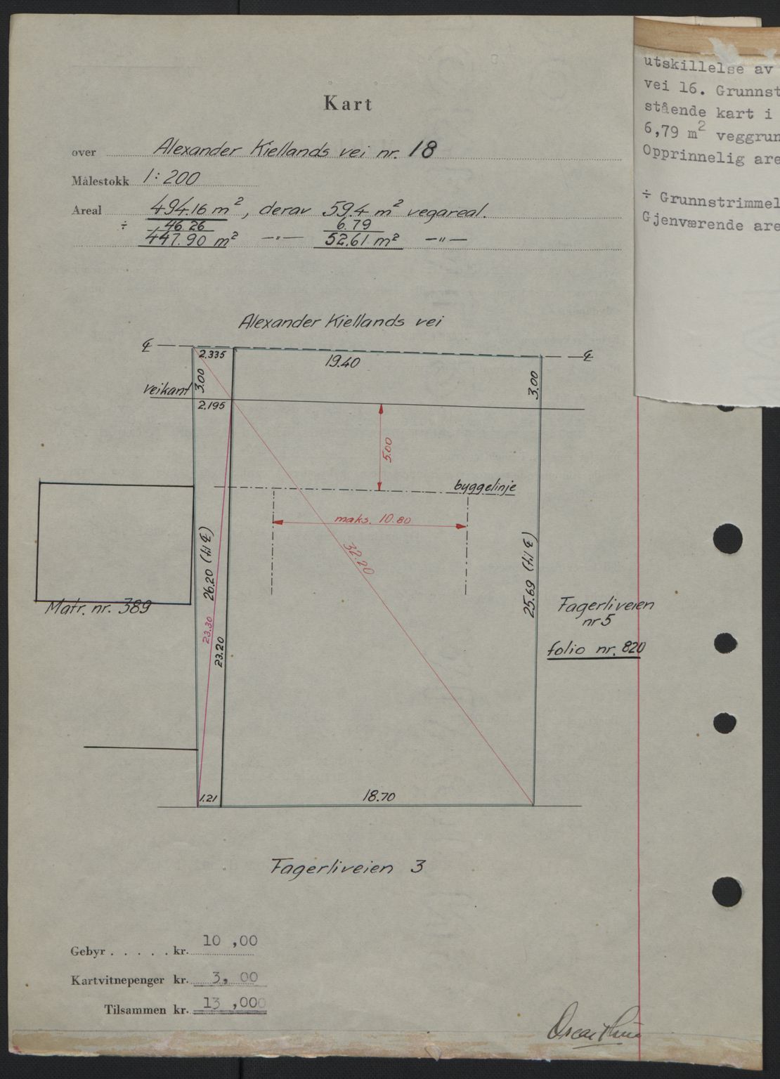 Romsdal sorenskriveri, AV/SAT-A-4149/1/2/2C: Mortgage book no. A19, 1946-1946, Diary no: : 779/1946