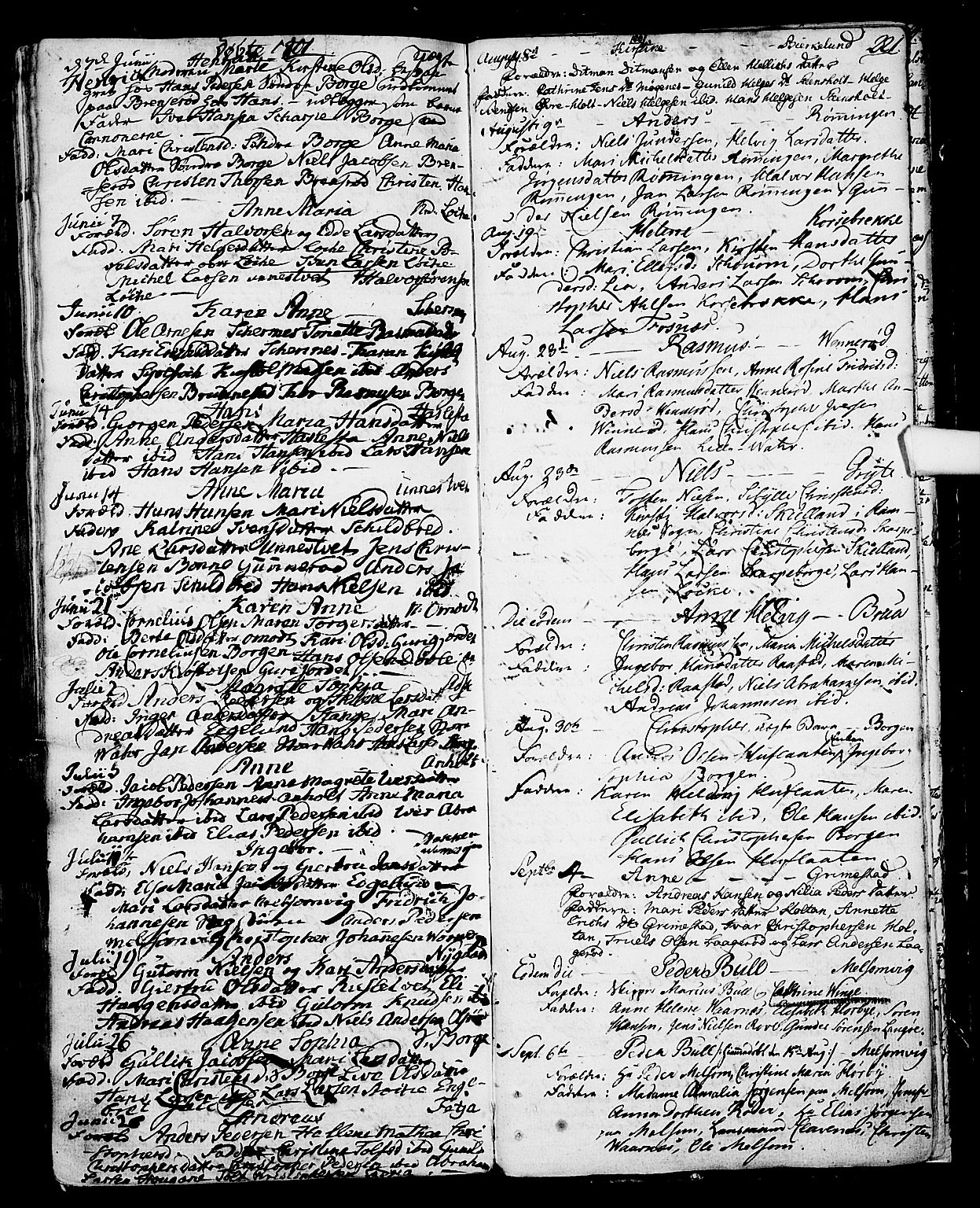 Stokke kirkebøker, AV/SAKO-A-320/F/Fa/L0003: Parish register (official) no. I 3, 1771-1803, p. 221