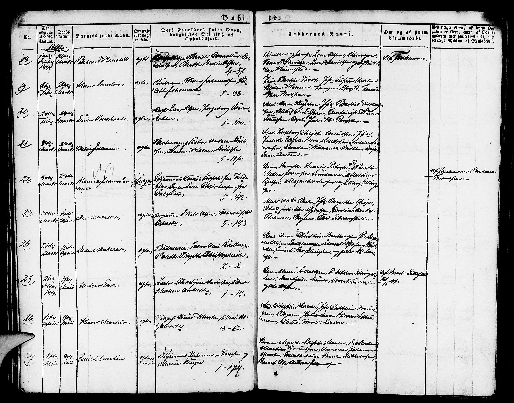 Nykirken Sokneprestembete, AV/SAB-A-77101/H/Haa/L0012: Parish register (official) no. A 12, 1821-1844, p. 133