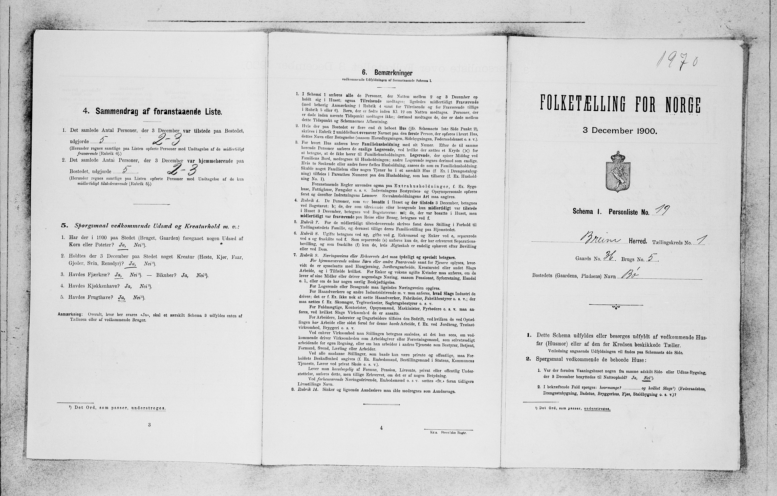 SAB, 1900 census for Breim, 1900, p. 77