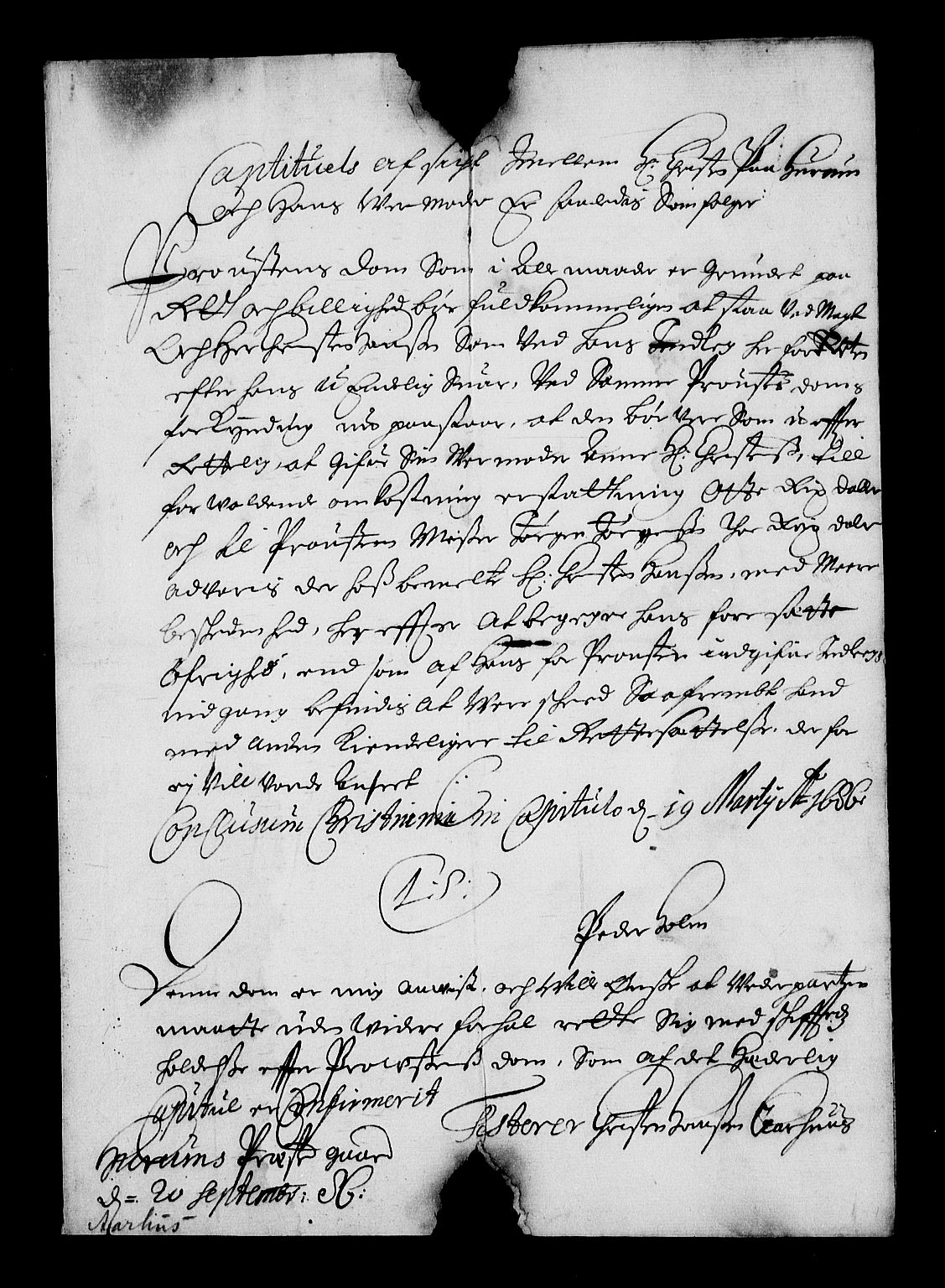 Stattholderembetet 1572-1771, RA/EA-2870/Af/L0002: Avskrifter av vedlegg til originale supplikker, nummerert i samsvar med supplikkbøkene, 1687-1689, p. 41