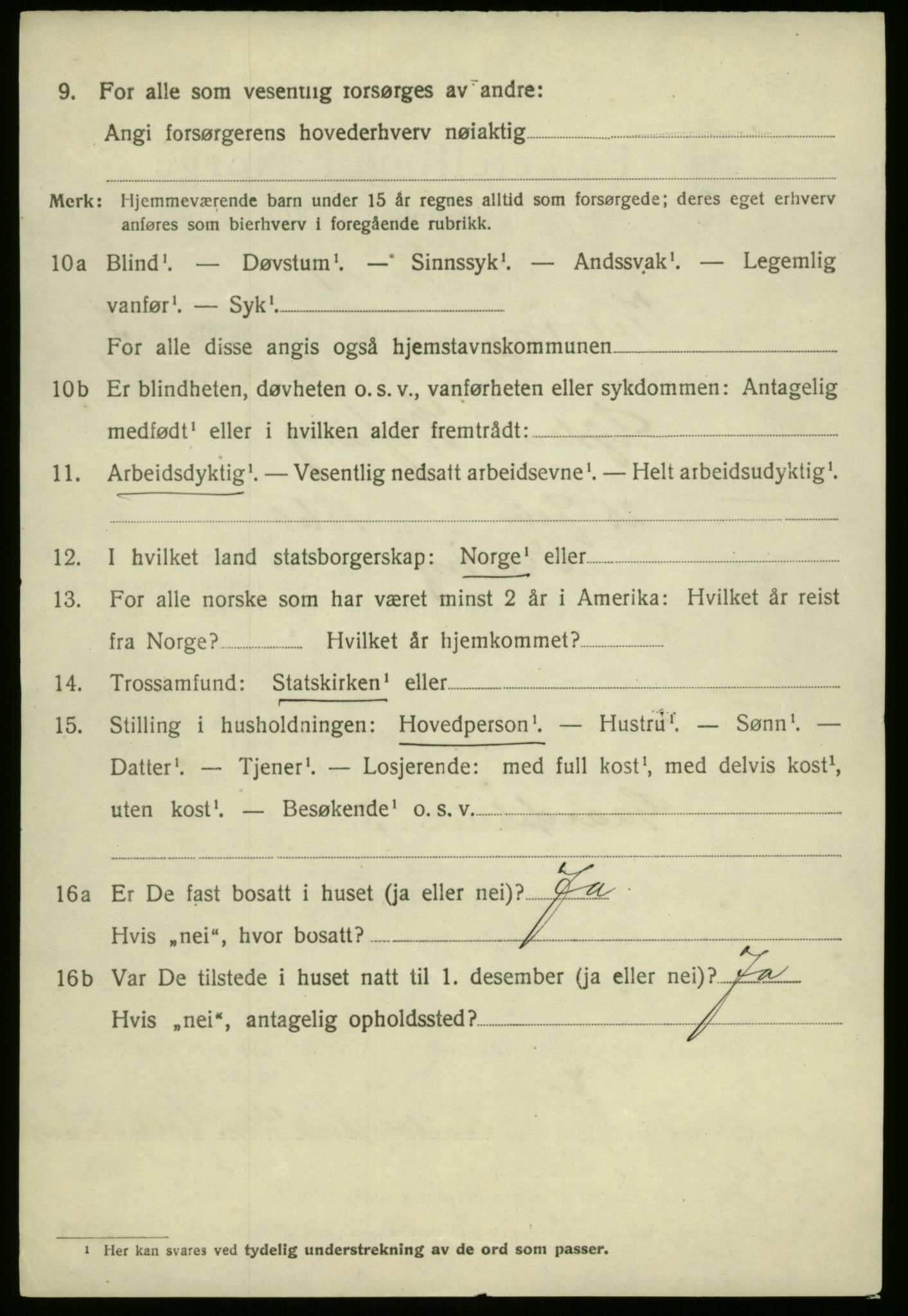 SAB, 1920 census for Vevring, 1920, p. 1935