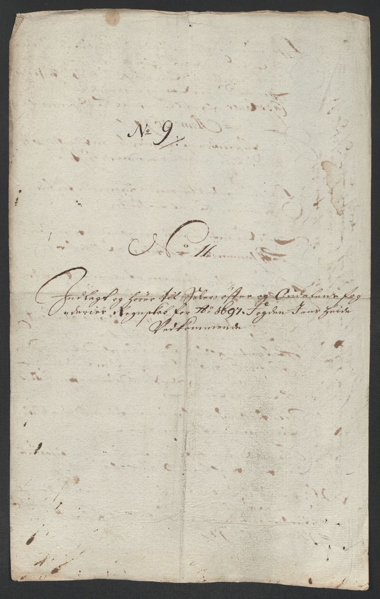 Rentekammeret inntil 1814, Reviderte regnskaper, Fogderegnskap, RA/EA-4092/R13/L0835: Fogderegnskap Solør, Odal og Østerdal, 1697, p. 178