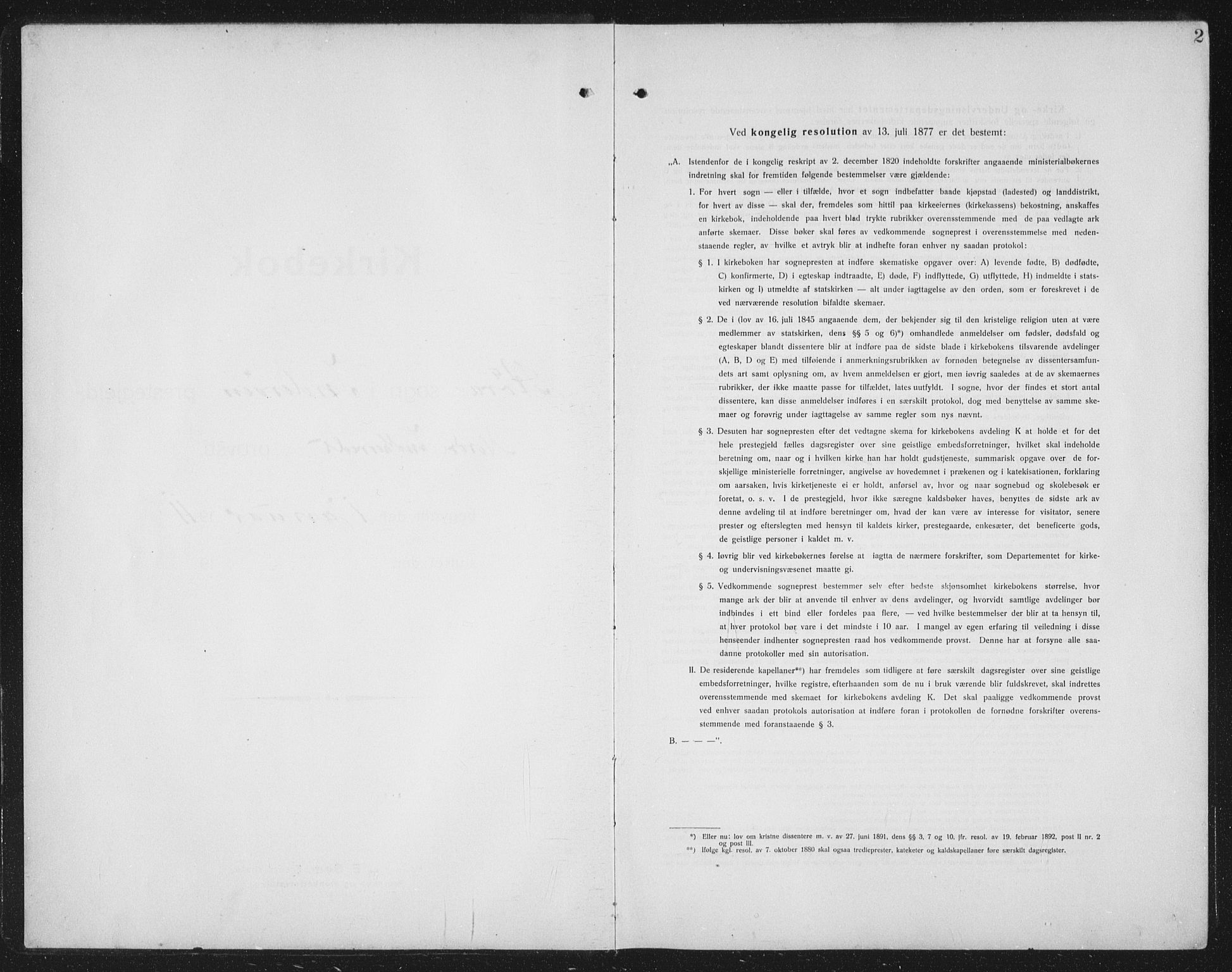 Ministerialprotokoller, klokkerbøker og fødselsregistre - Nord-Trøndelag, SAT/A-1458/731/L0312: Parish register (copy) no. 731C03, 1911-1935, p. 2