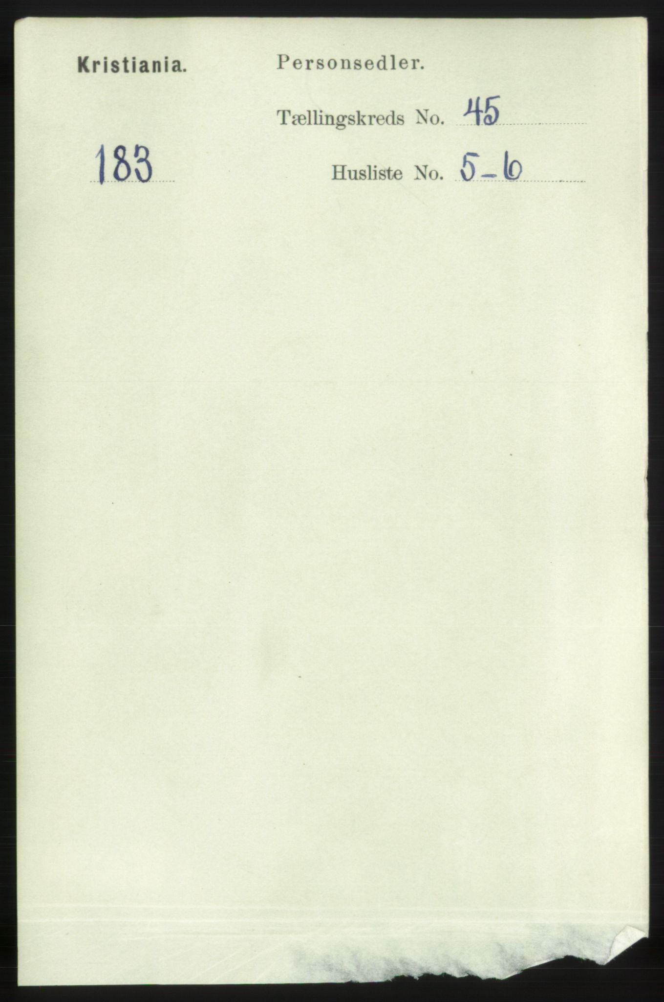 RA, 1891 census for 0301 Kristiania, 1891, p. 27716