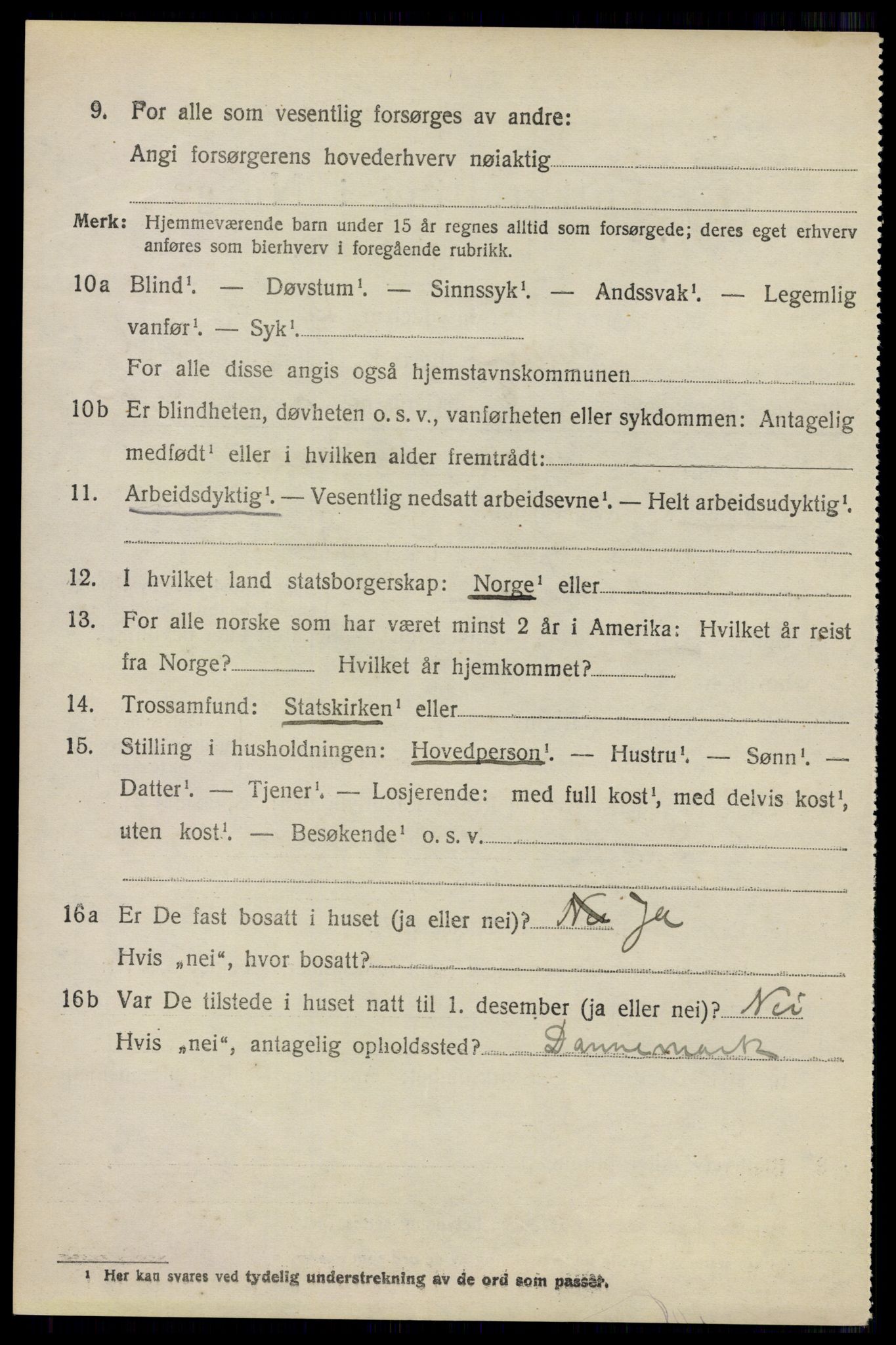 SAO, 1920 census for Asker, 1920, p. 2465