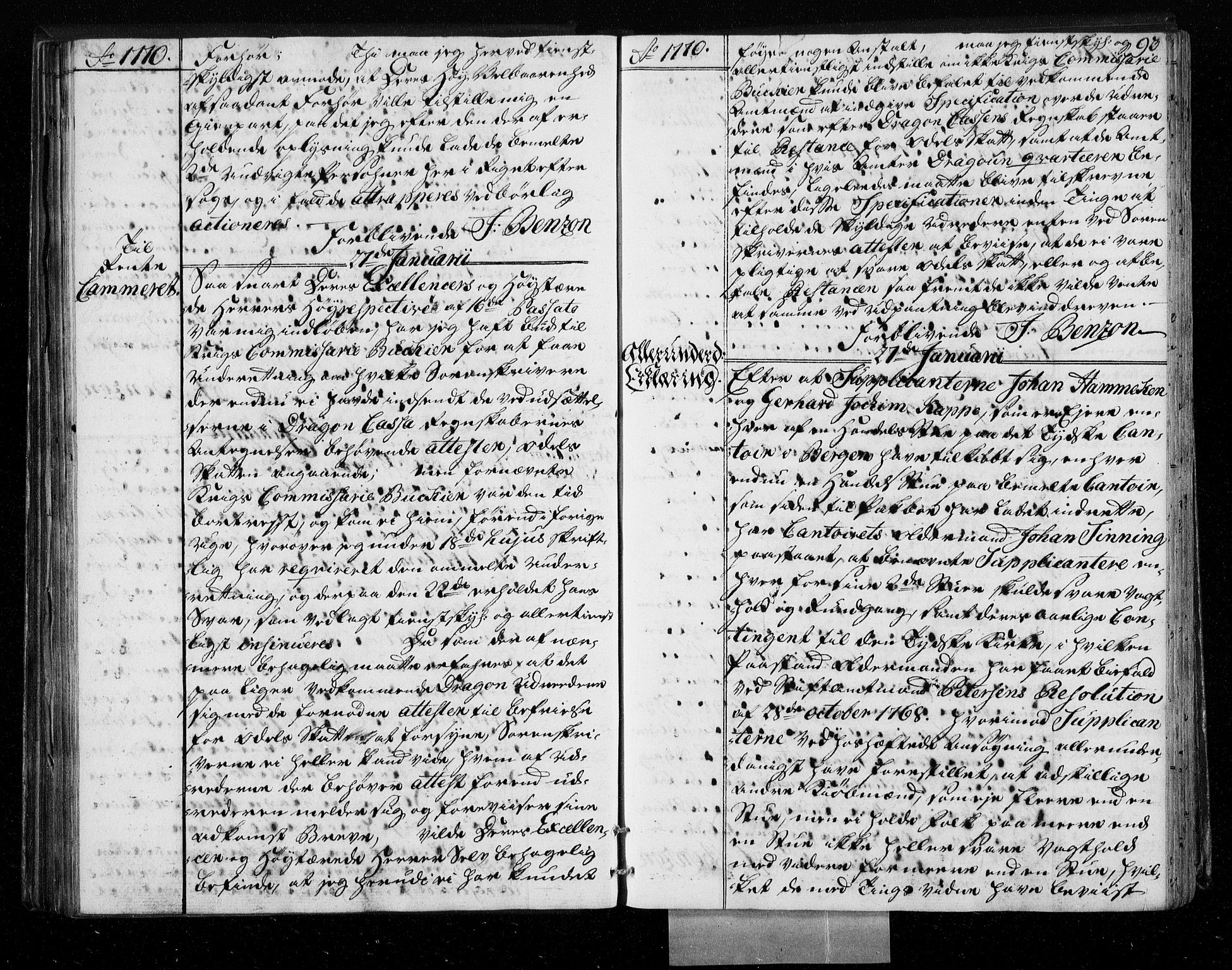 Stattholderembetet 1572-1771, AV/RA-EA-2870/Bf/L0008: Stattholderprotokoll (allmenn kopibok), 1769-1770, p. 92b-93a