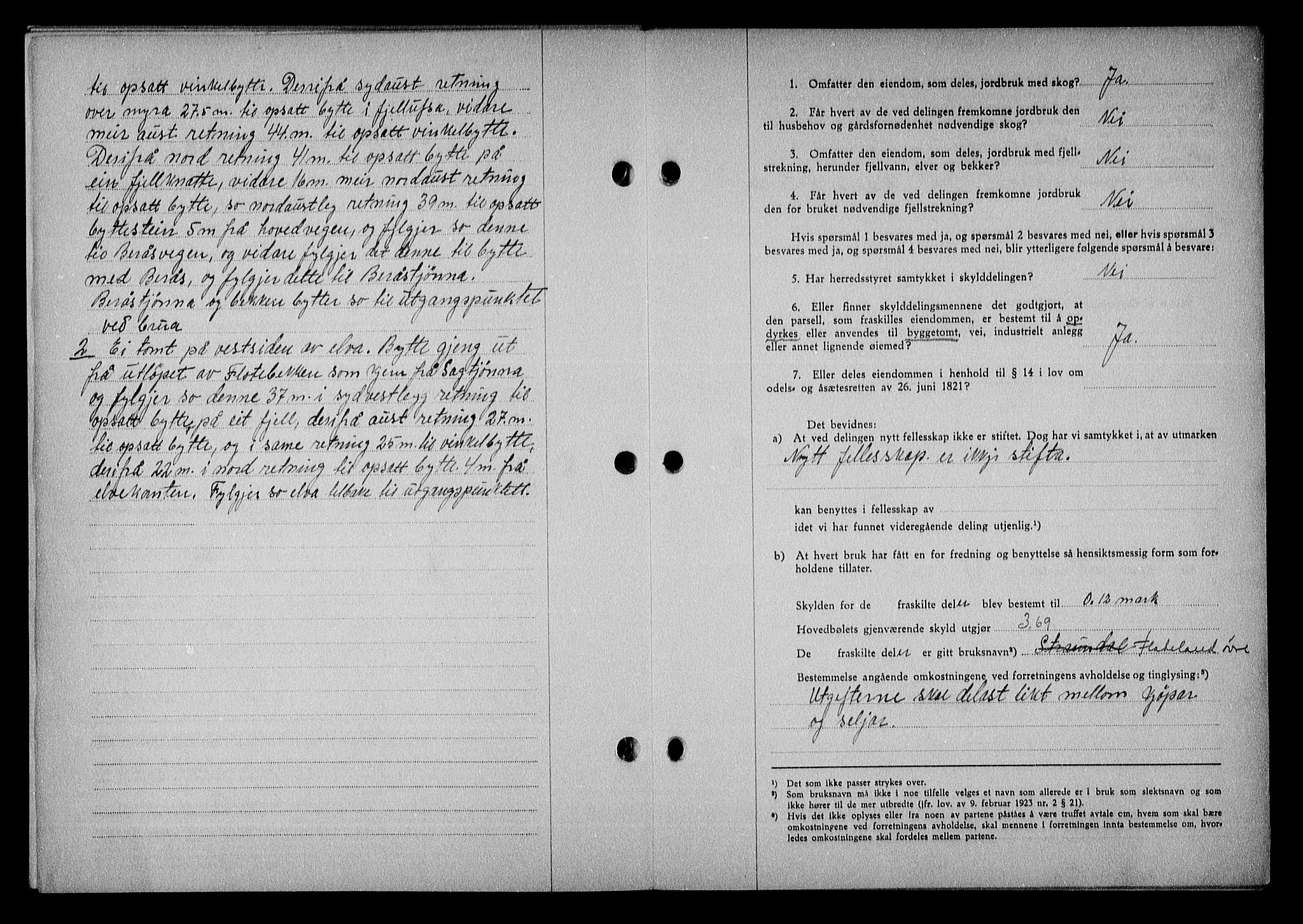 Nedenes sorenskriveri, SAK/1221-0006/G/Gb/Gba/L0050: Mortgage book no. A-IV, 1942-1943, Diary no: : 304/1943