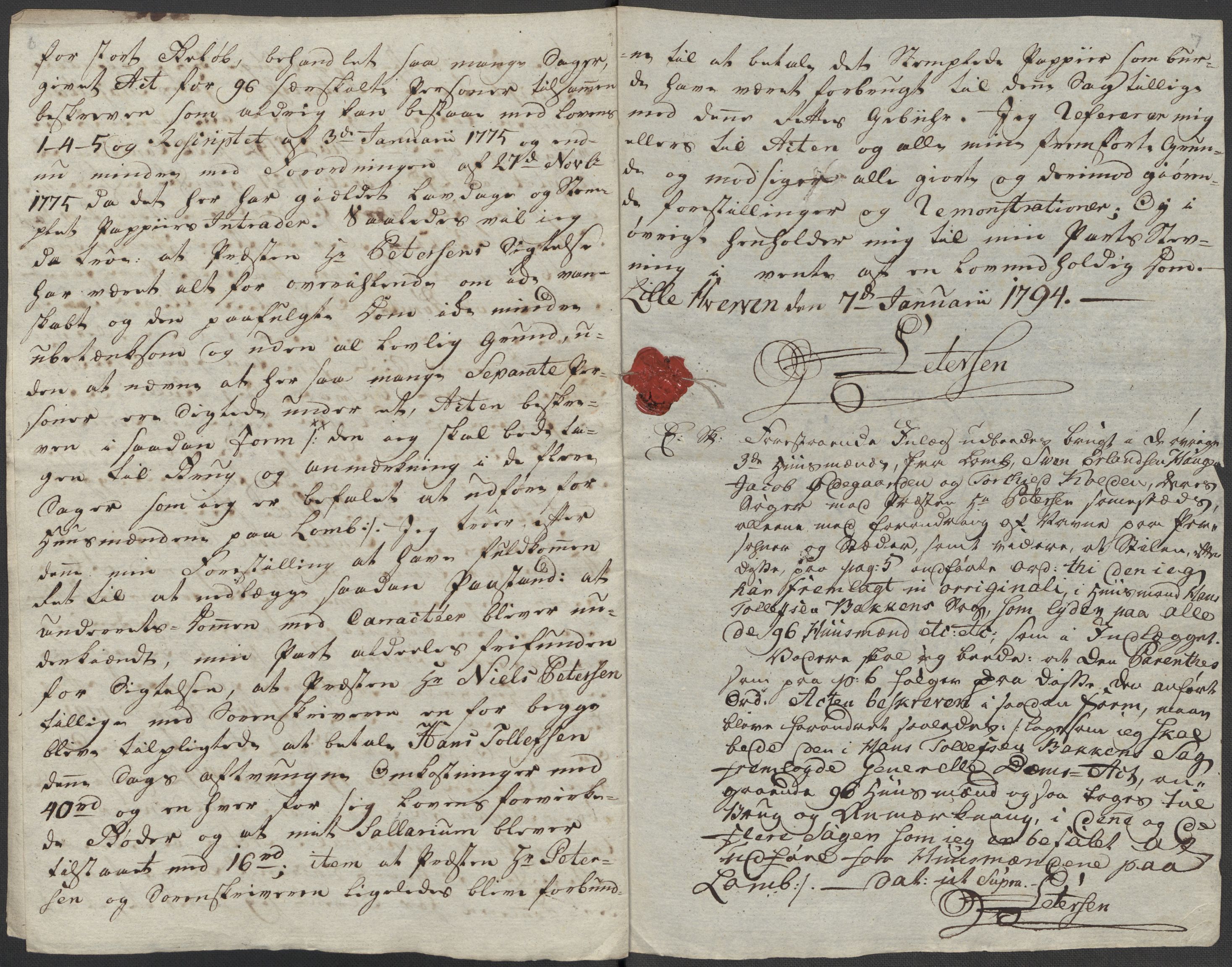 Riksarkivets diplomsamling, AV/RA-EA-5965/F15/L0012: Prestearkiv - Oppland, 1584-1794, p. 218