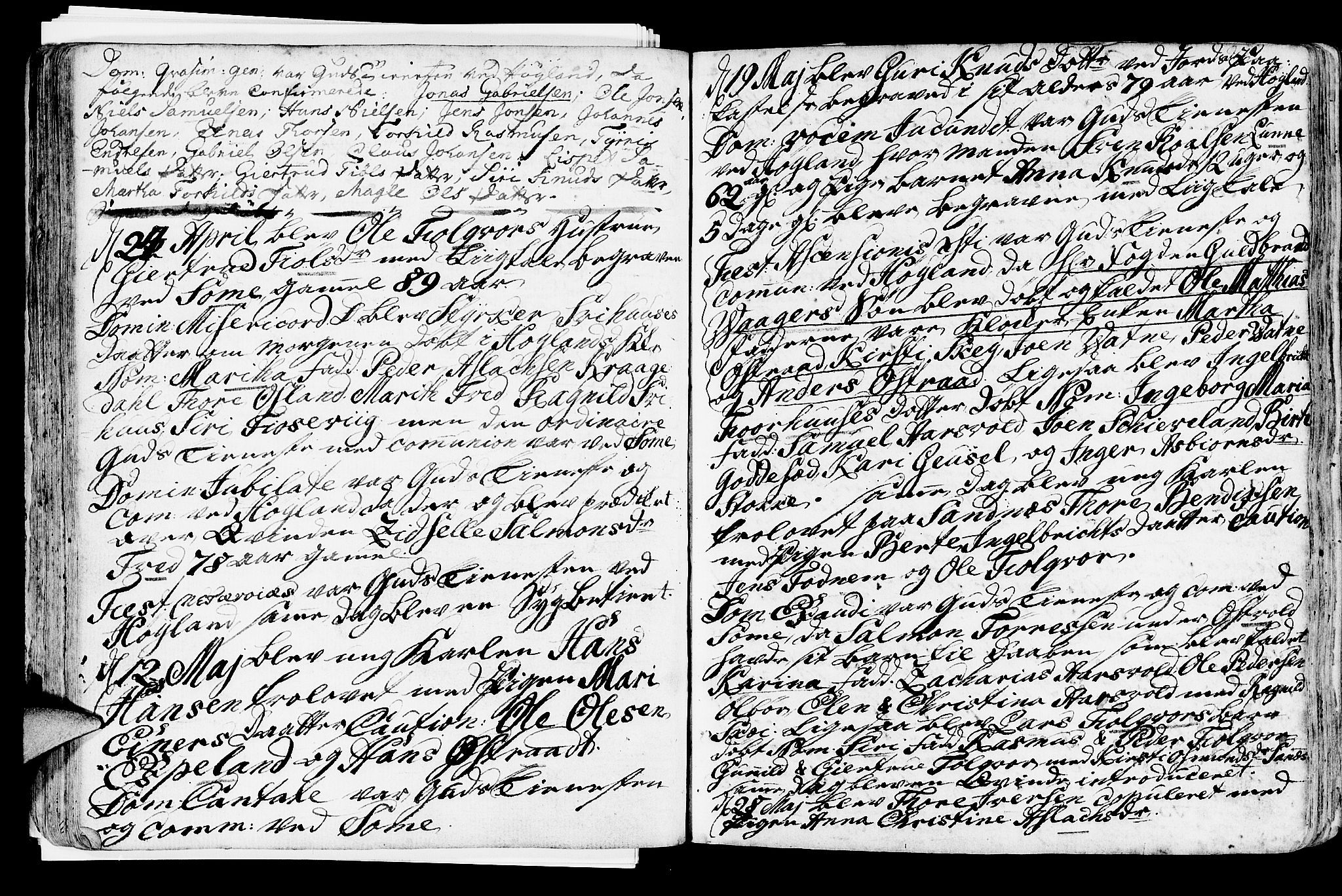 Høyland sokneprestkontor, SAST/A-101799/001/30BA/L0003: Parish register (official) no. A 3, 1753-1783