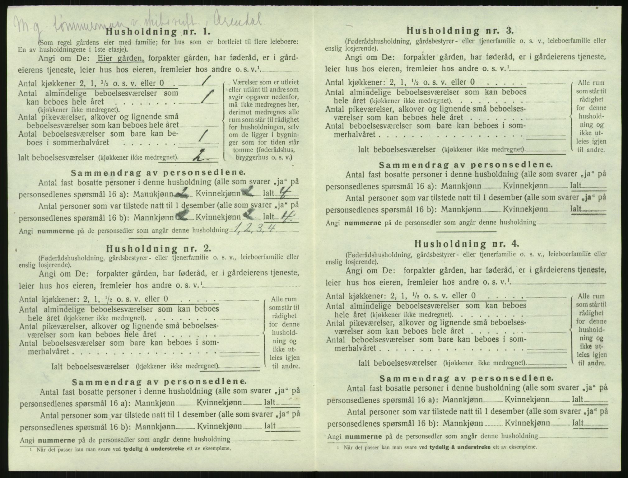 SAK, 1920 census for Flosta, 1920, p. 531