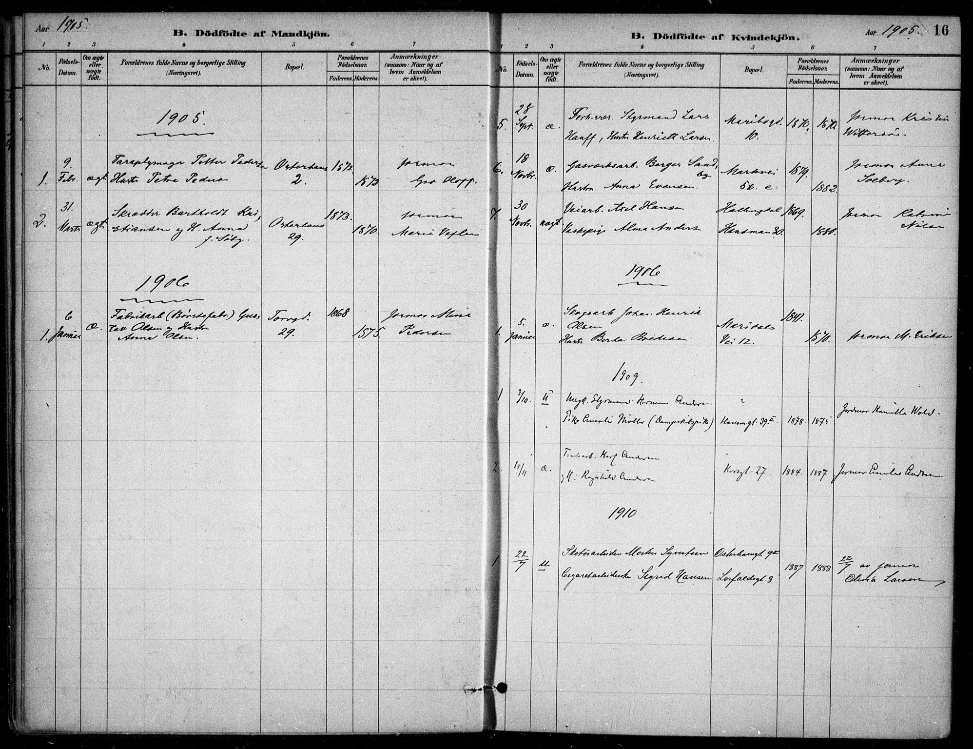 Jakob prestekontor Kirkebøker, SAO/A-10850/F/Fa/L0007: Parish register (official) no. 7, 1880-1905, p. 16