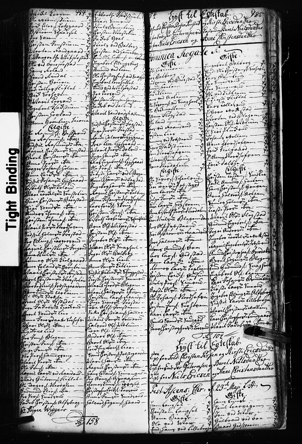 Fåberg prestekontor, SAH/PREST-086/H/Ha/Hab/L0002: Parish register (copy) no. 2, 1741-1756, p. 484-485