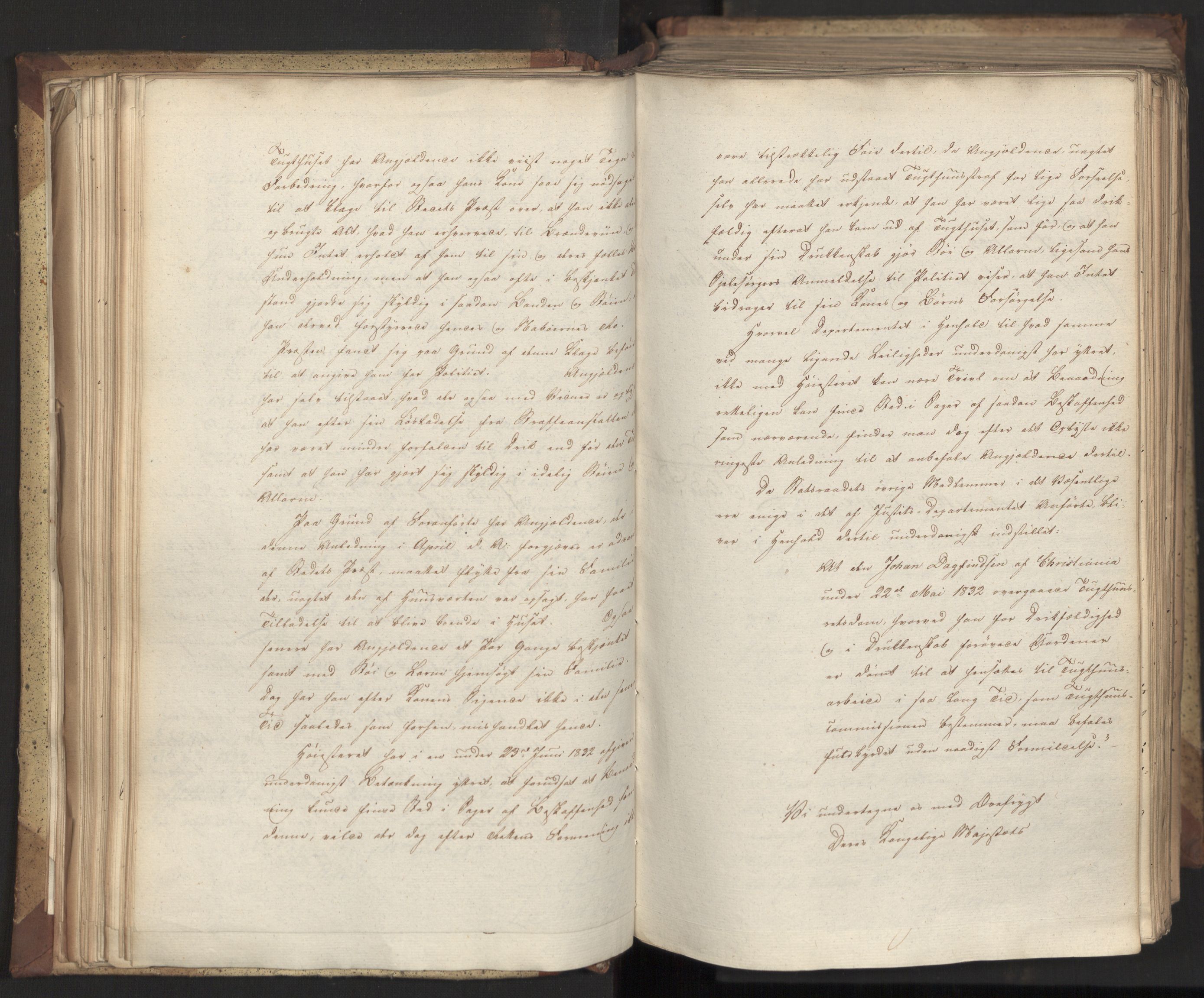 Statsrådsavdelingen i Stockholm, AV/RA-S-1003/D/Da/L0079: Regjeringsinnstillinger nr. 2400-2549, 1832, p. 96