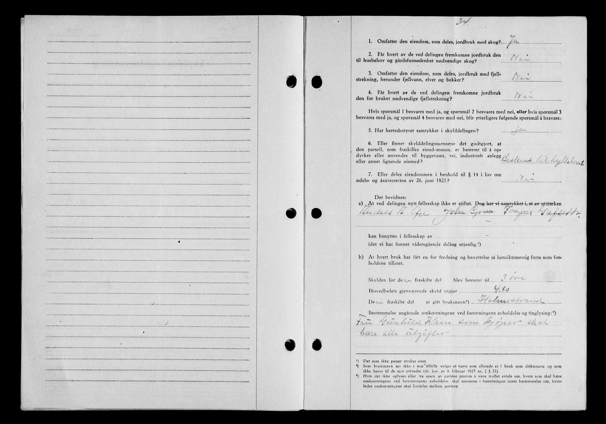 Gauldal sorenskriveri, SAT/A-0014/1/2/2C/L0058: Mortgage book no. 63, 1944-1945, Diary no: : 725/1944