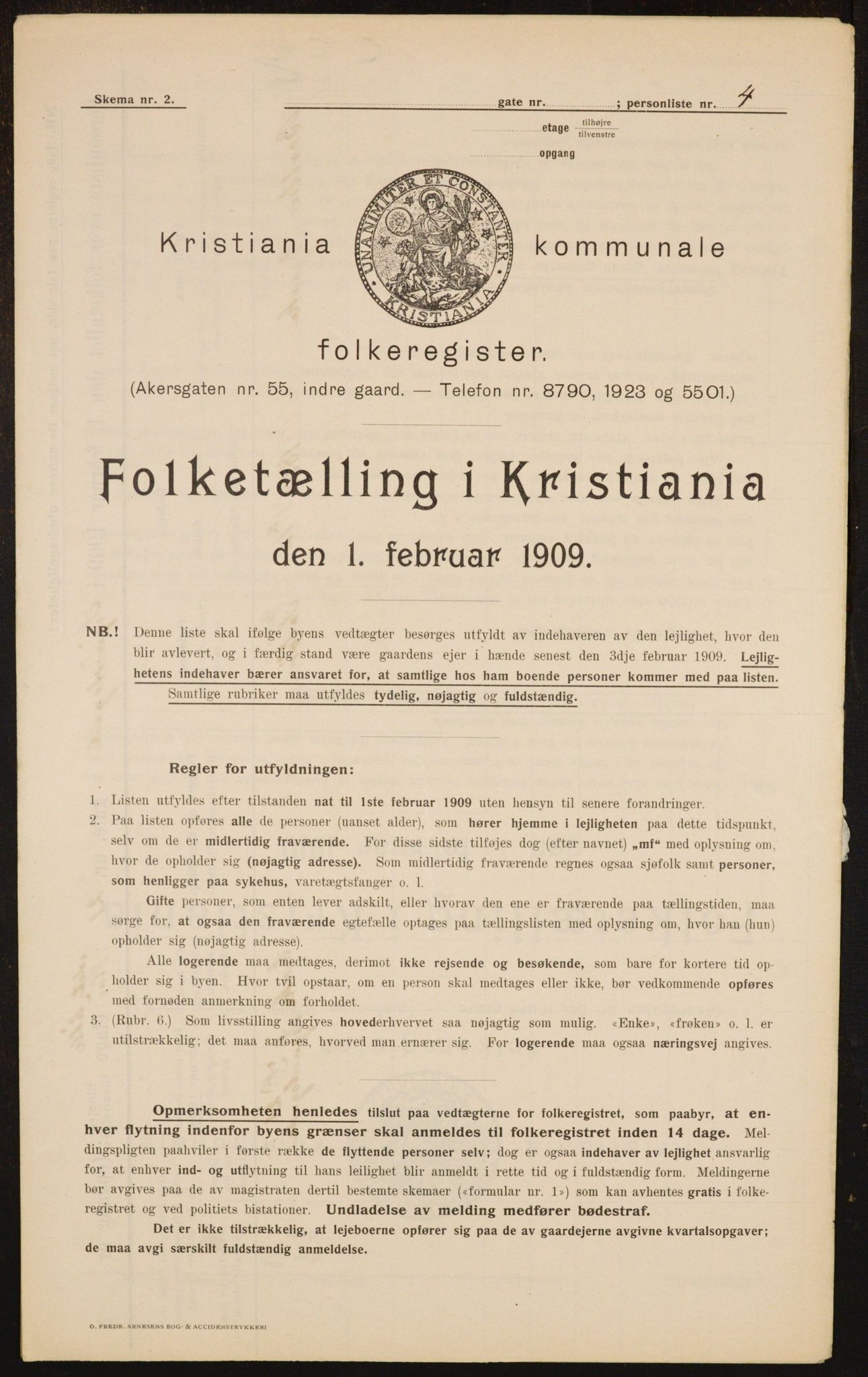 OBA, Municipal Census 1910 for Kristiania, 1910, p. 90843