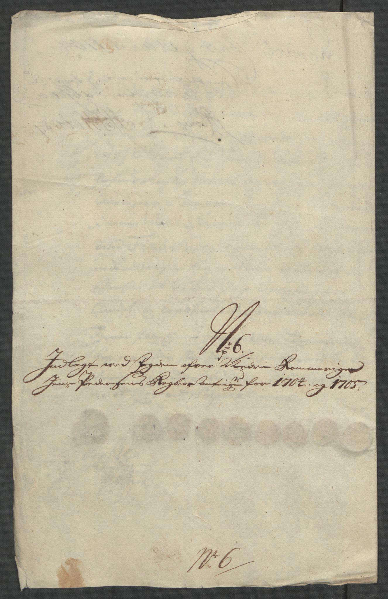 Rentekammeret inntil 1814, Reviderte regnskaper, Fogderegnskap, AV/RA-EA-4092/R11/L0589: Fogderegnskap Nedre Romerike, 1705, p. 334