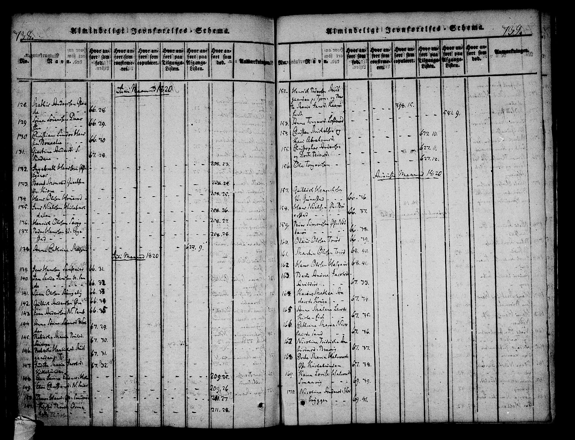 Nøtterøy kirkebøker, SAKO/A-354/F/Fa/L0004: Parish register (official) no. I 4, 1814-1838, p. 738-739