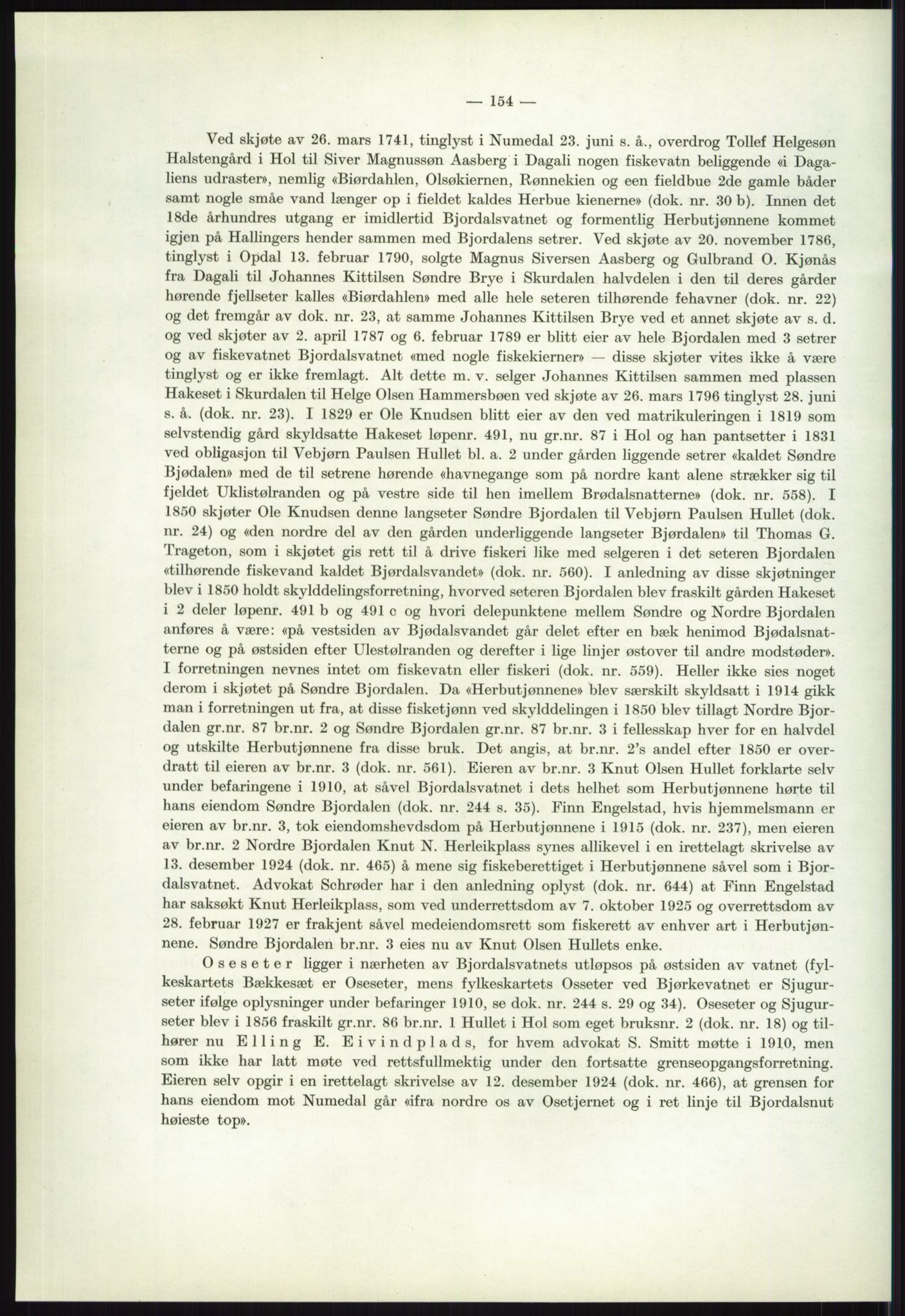 Høyfjellskommisjonen, AV/RA-S-1546/X/Xa/L0001: Nr. 1-33, 1909-1953, p. 1136