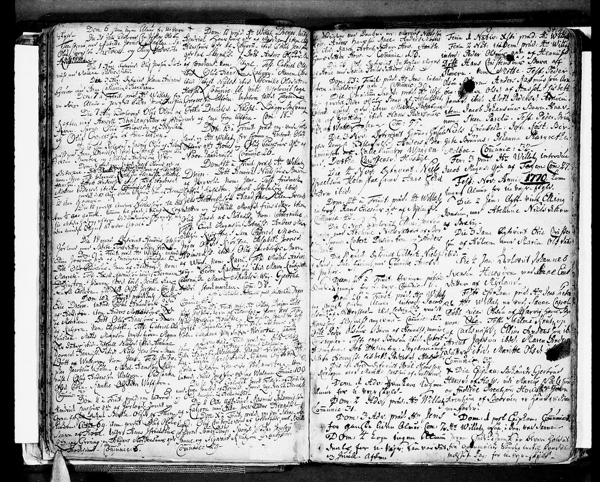 Ministerialprotokoller, klokkerbøker og fødselsregistre - Nordland, AV/SAT-A-1459/888/L1233: Parish register (official) no. 888A02, 1754-1811, p. 46