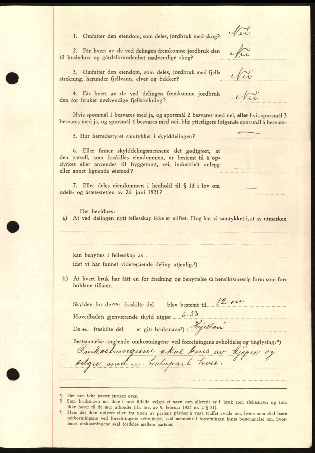 Romsdal sorenskriveri, AV/SAT-A-4149/1/2/2C: Mortgage book no. A7, 1939-1939, Diary no: : 2393/1939