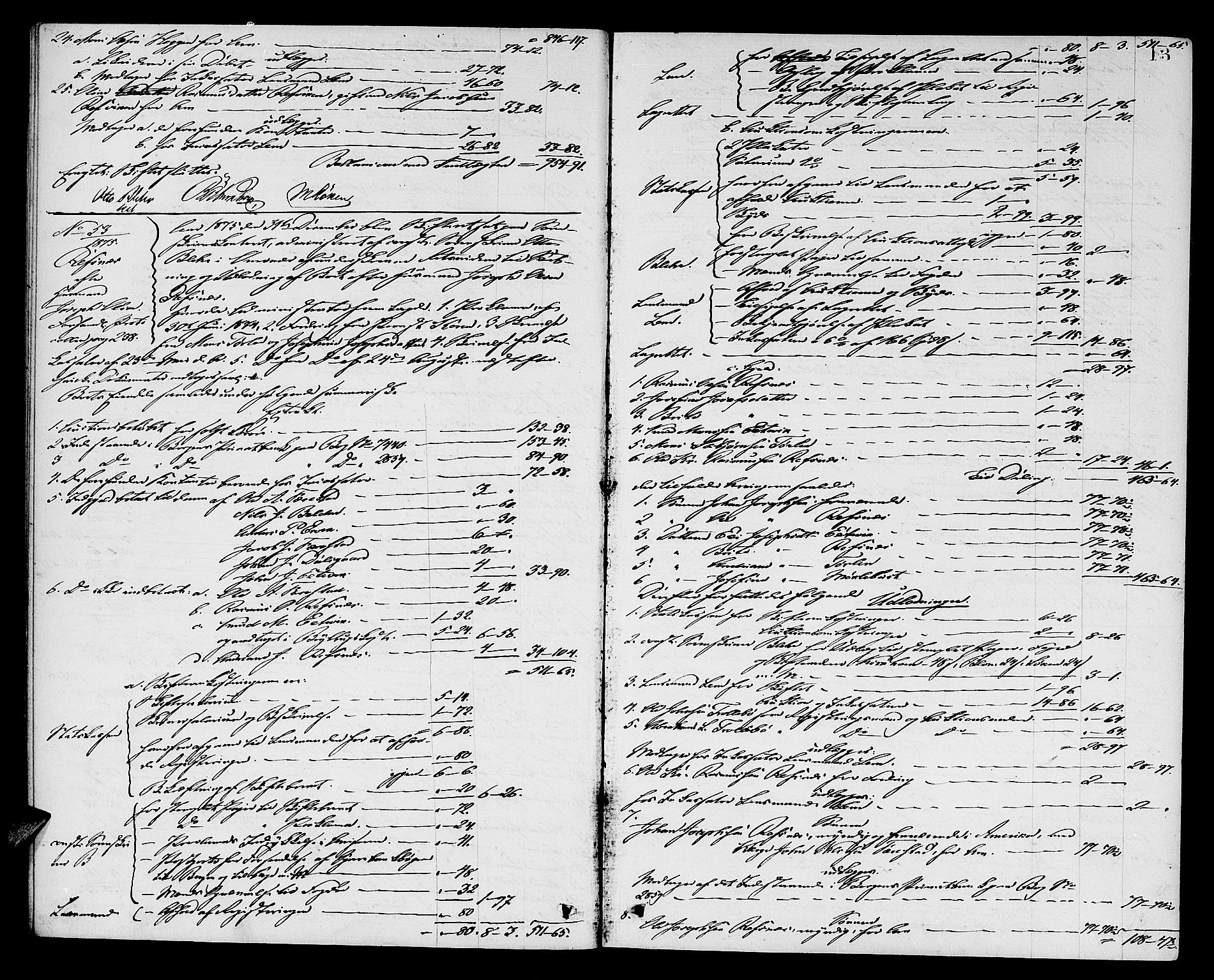 Nordfjord sorenskriveri, AV/SAB-A-2801/1/04/04d/L0006: Skifteutlodningsprotokoll, 1875-1881, p. 12b-13a