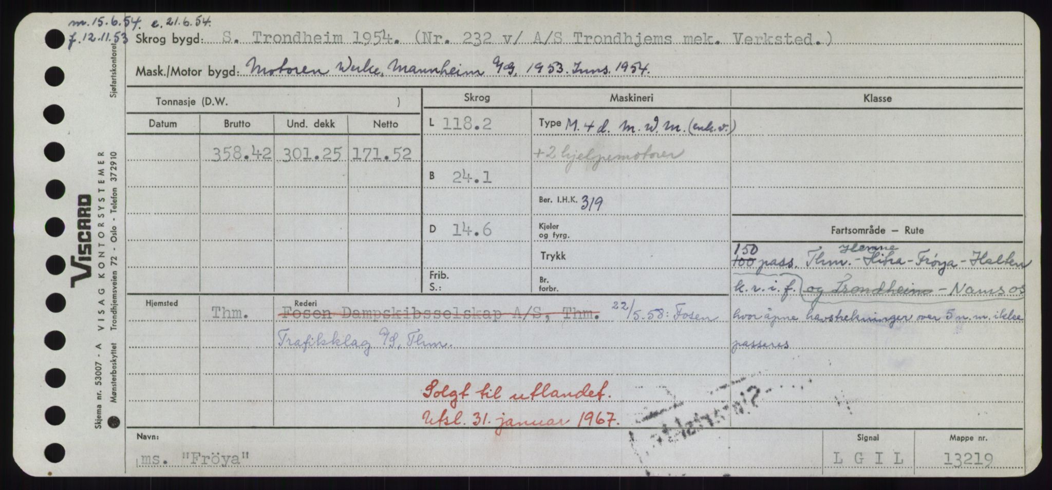 Sjøfartsdirektoratet med forløpere, Skipsmålingen, AV/RA-S-1627/H/Hd/L0011: Fartøy, Fla-Får, p. 555