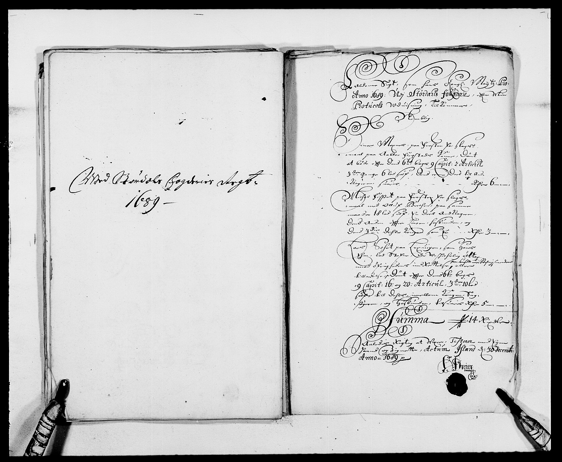 Rentekammeret inntil 1814, Reviderte regnskaper, Fogderegnskap, RA/EA-4092/R62/L4183: Fogderegnskap Stjørdal og Verdal, 1687-1689, p. 382