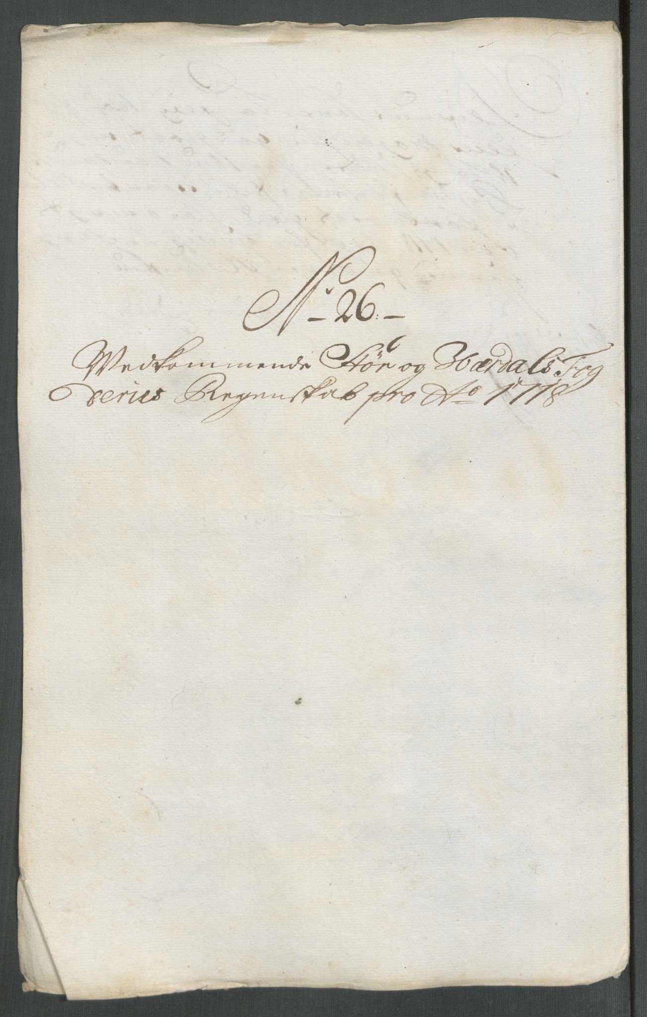 Rentekammeret inntil 1814, Reviderte regnskaper, Fogderegnskap, AV/RA-EA-4092/R62/L4208: Fogderegnskap Stjørdal og Verdal, 1718, p. 249