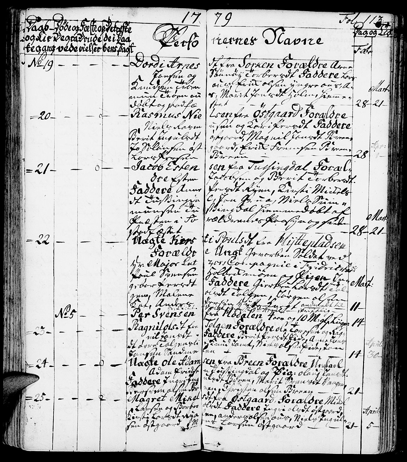 Tolga prestekontor, AV/SAH-PREST-062/K/L0002: Parish register (official) no. 2, 1768-1786, p. 113