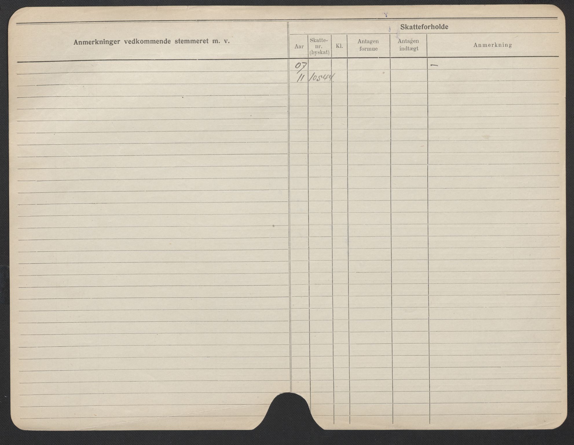 Oslo folkeregister, Registerkort, AV/SAO-A-11715/F/Fa/Fac/L0024: Kvinner, 1906-1914, p. 229b