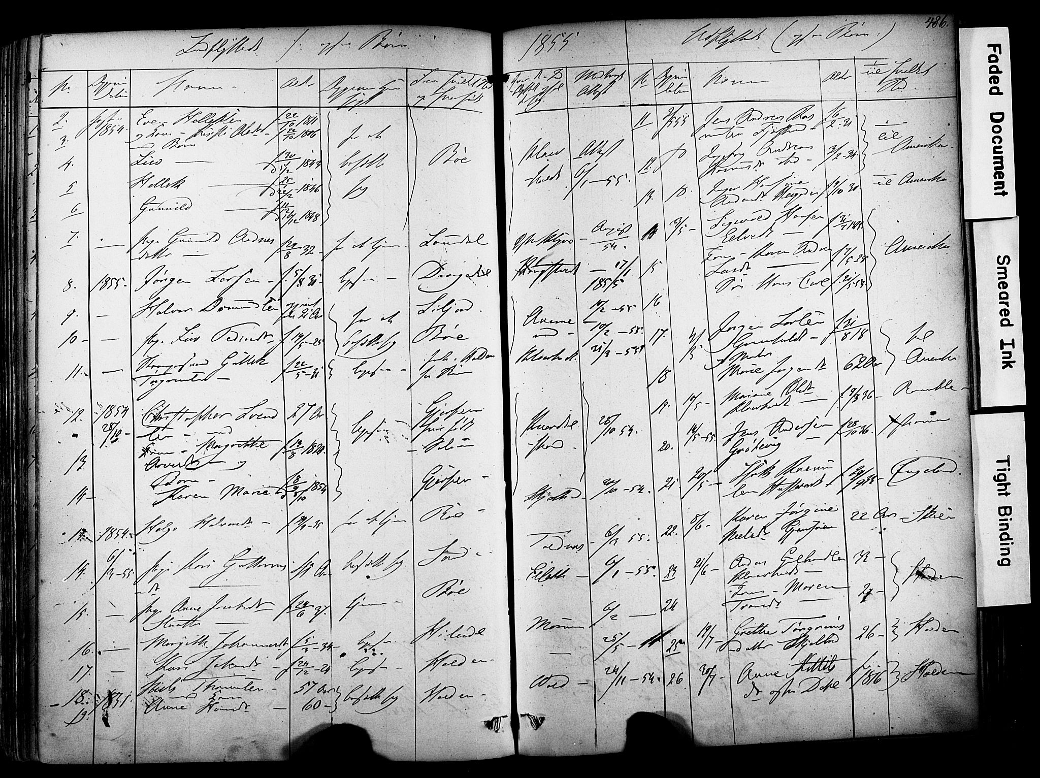 Solum kirkebøker, SAKO/A-306/F/Fa/L0006: Parish register (official) no. I 6, 1844-1855, p. 486