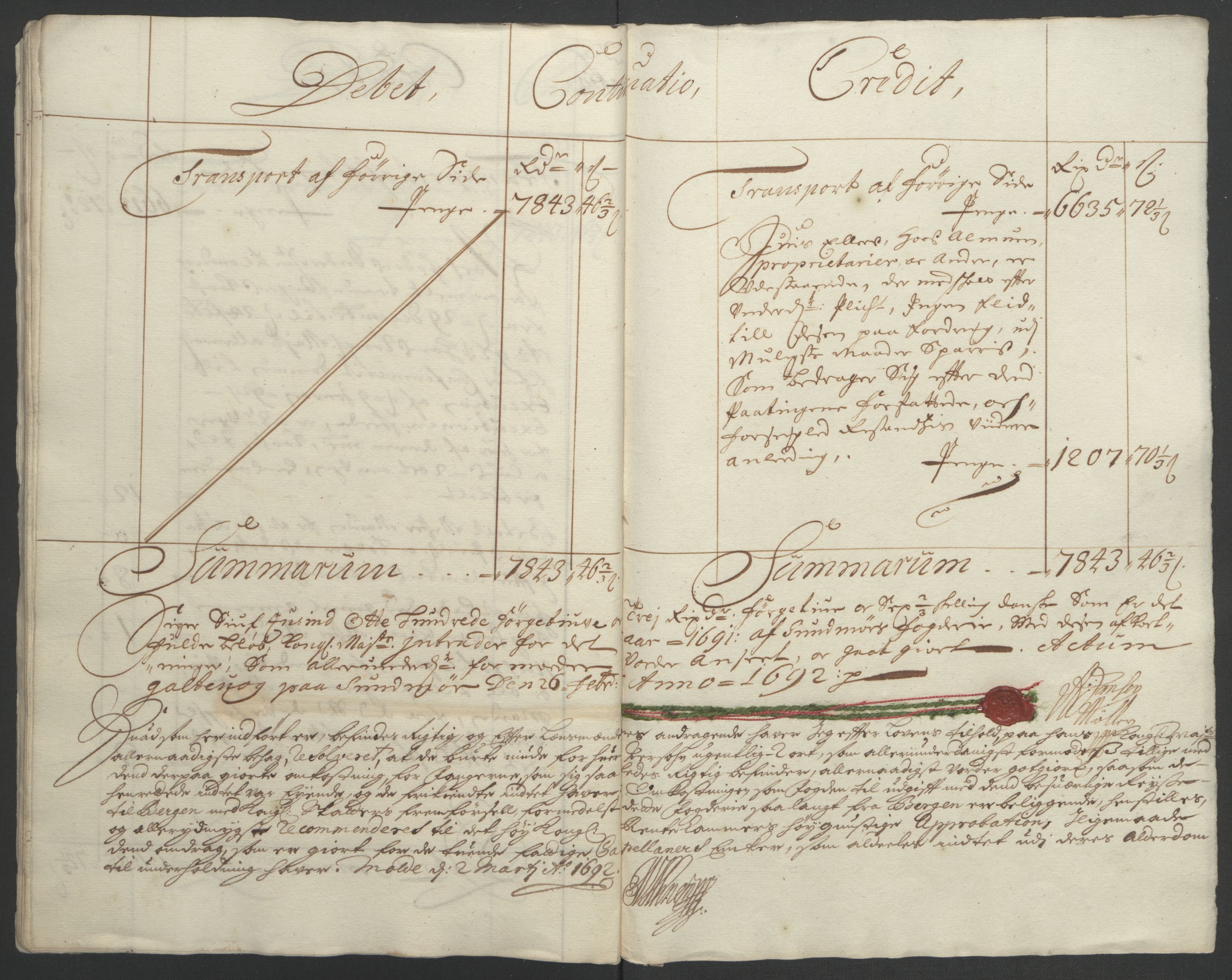 Rentekammeret inntil 1814, Reviderte regnskaper, Fogderegnskap, AV/RA-EA-4092/R54/L3554: Fogderegnskap Sunnmøre, 1691-1693, p. 25